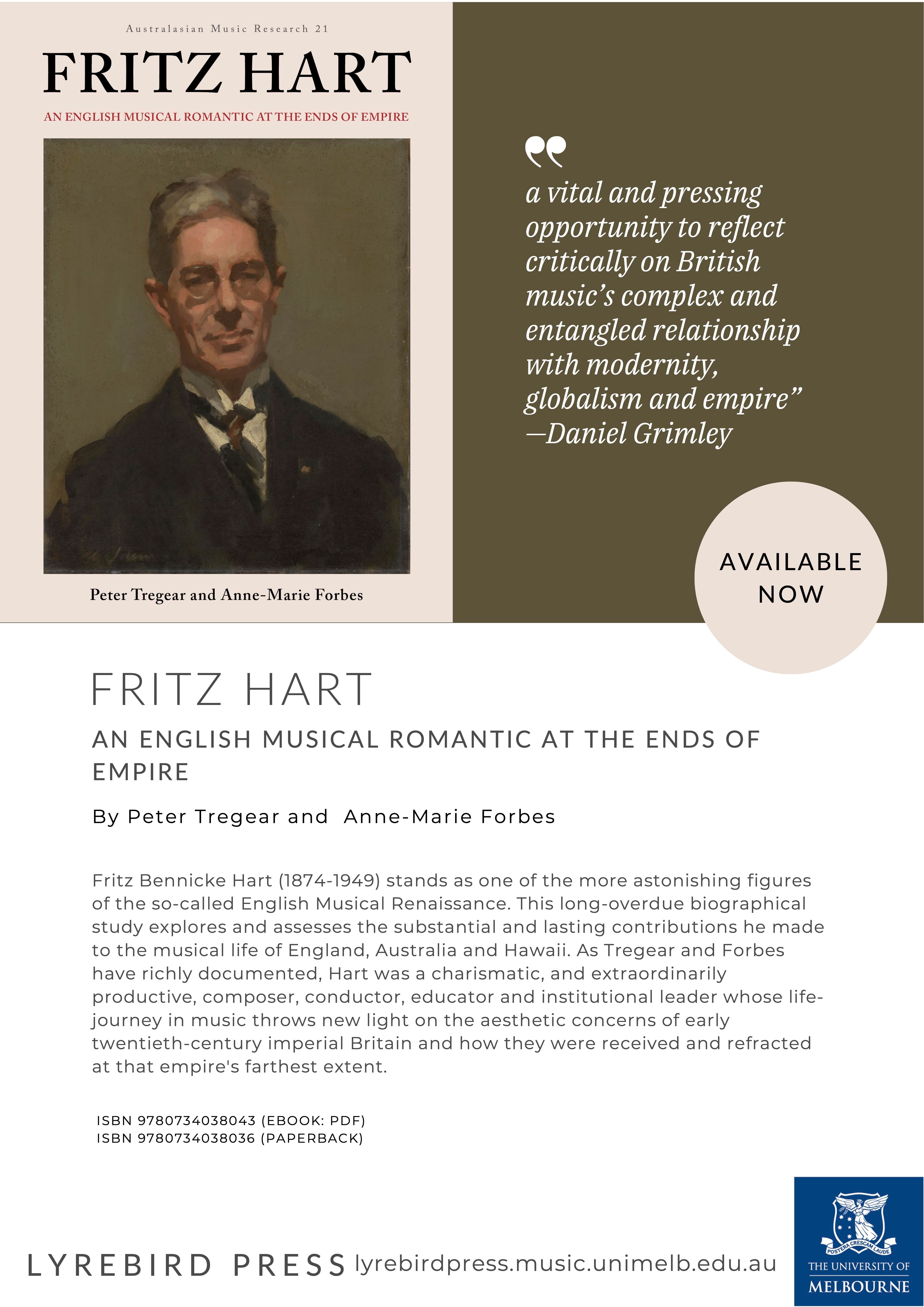 Hart flyer on printing