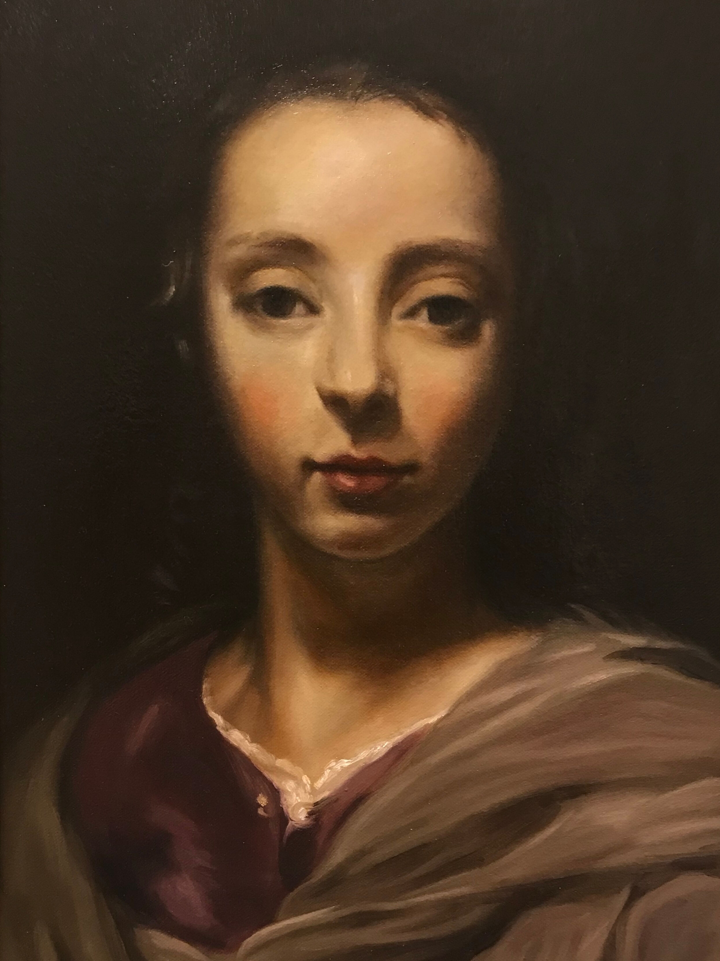 Andy Comisso_Master Copy of Jacob Van Oost, Portrait of a Young Girl_Best in Show