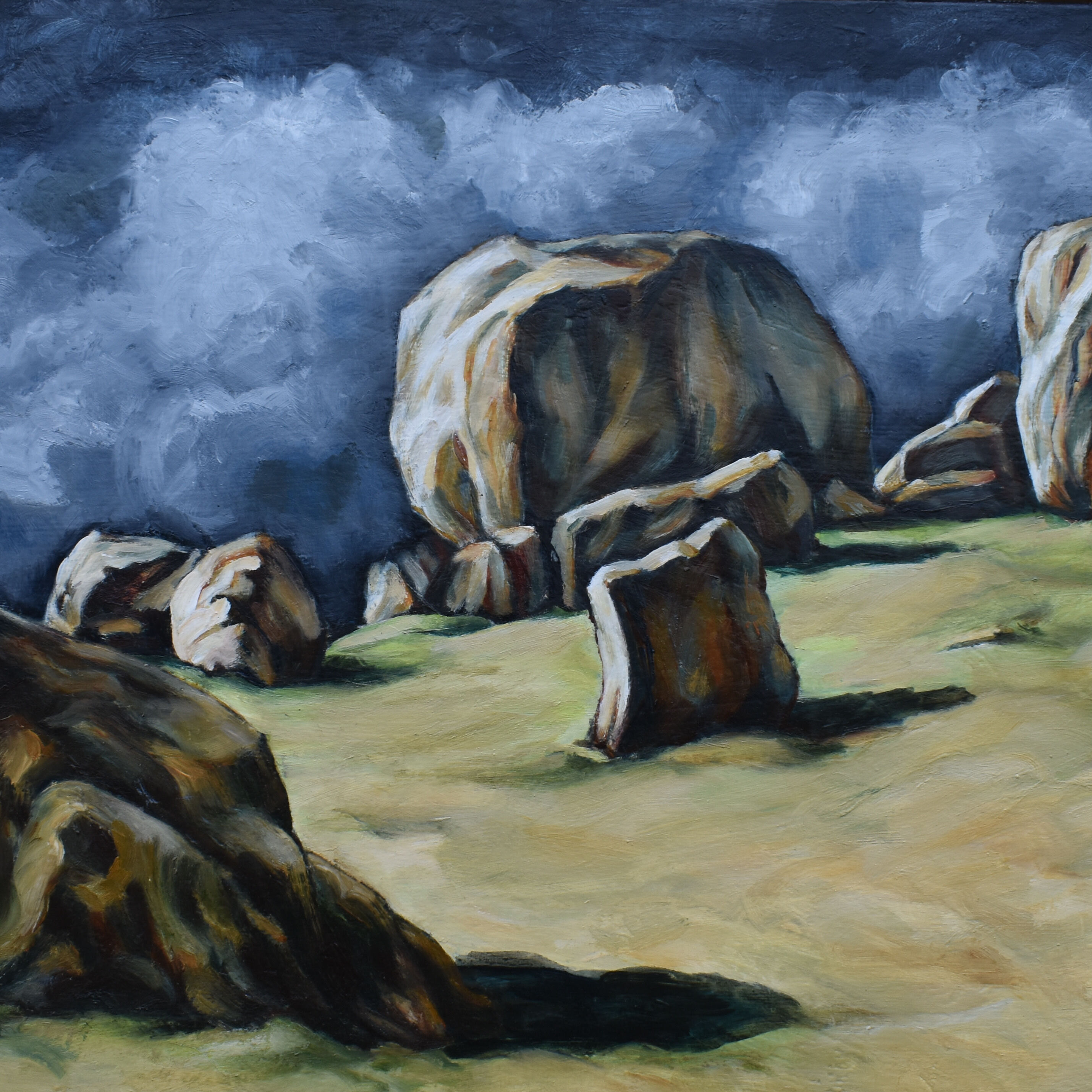 25._Approaching Storm_oil on canvas46cm x 92cm_