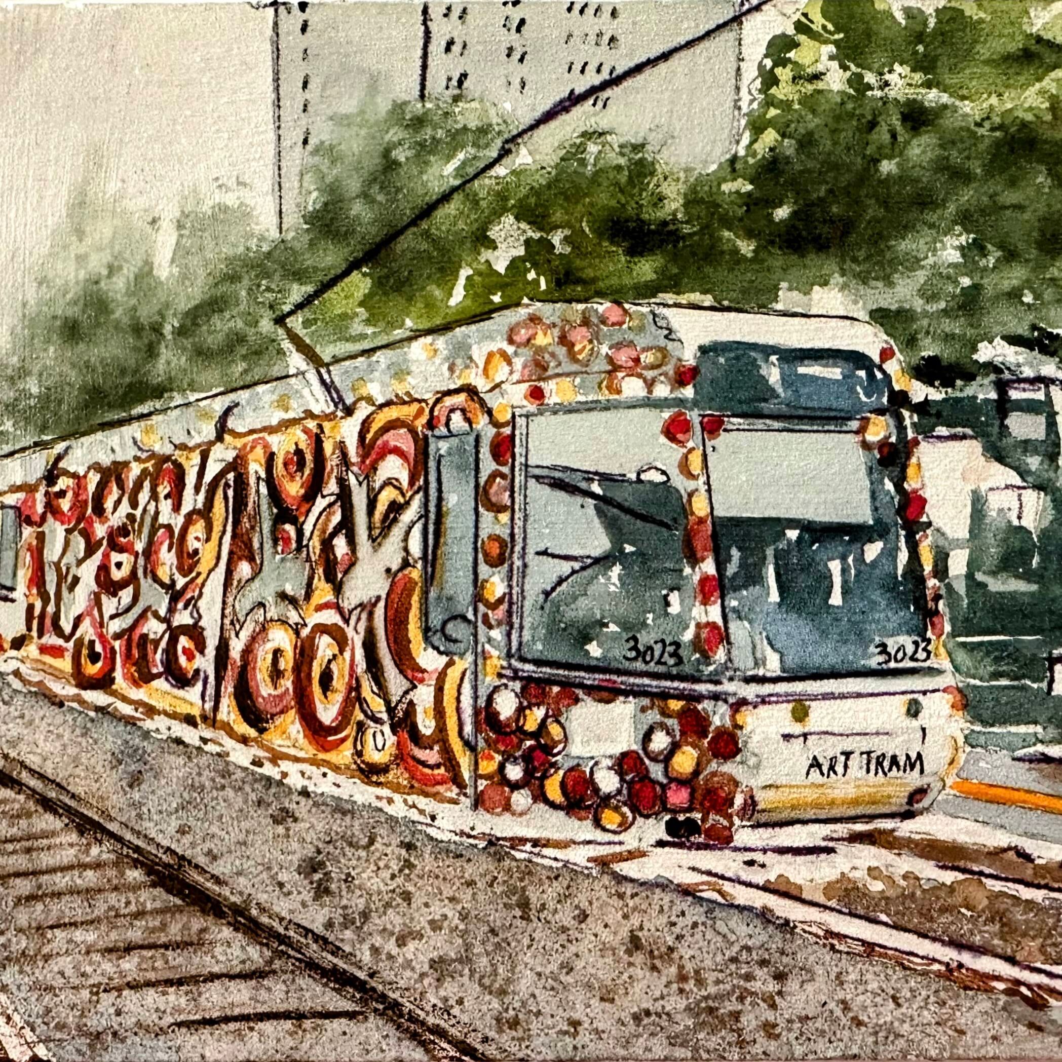 Art tram