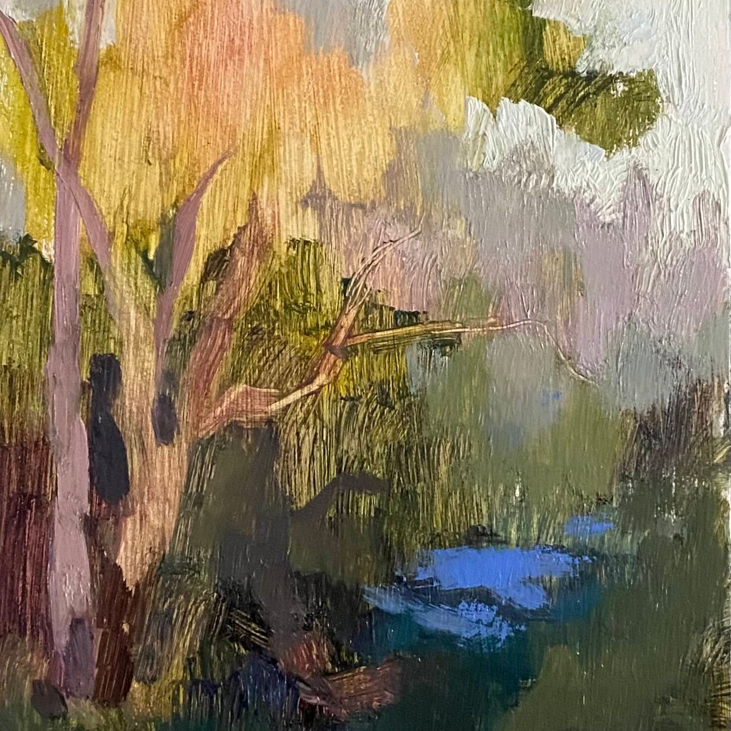The creek near Ida St