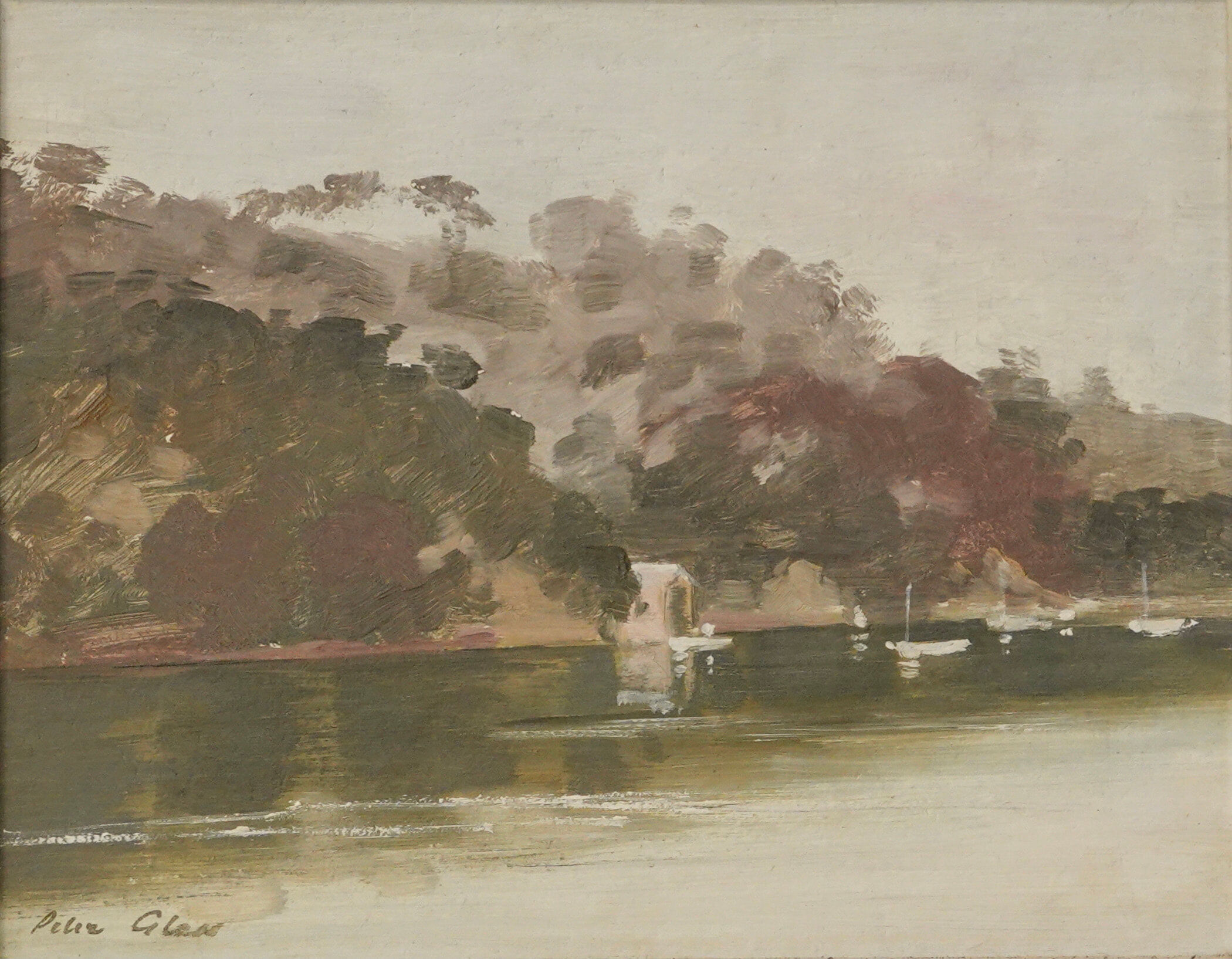 40 Peter Glass - Pink Morning, Merimbula