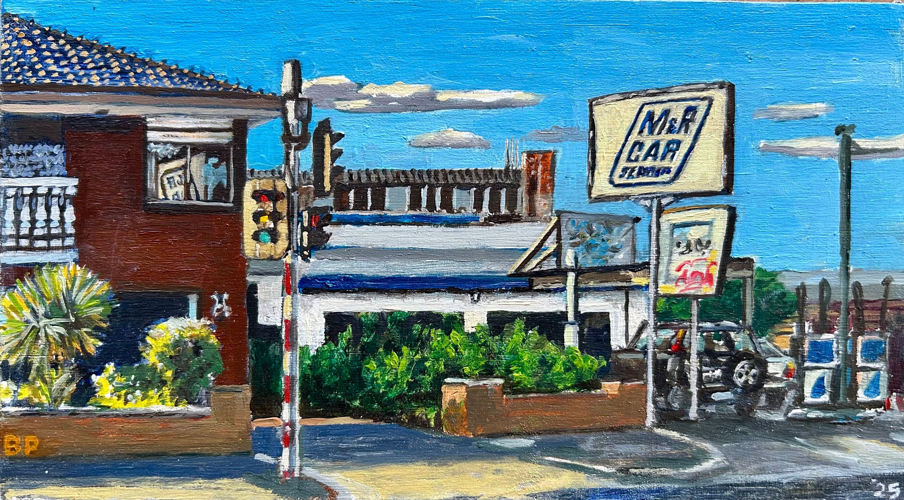 Late afternoon at the mechanics (Edit)
