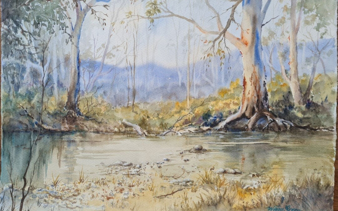 King Valley by Wilma Green_Watercolour