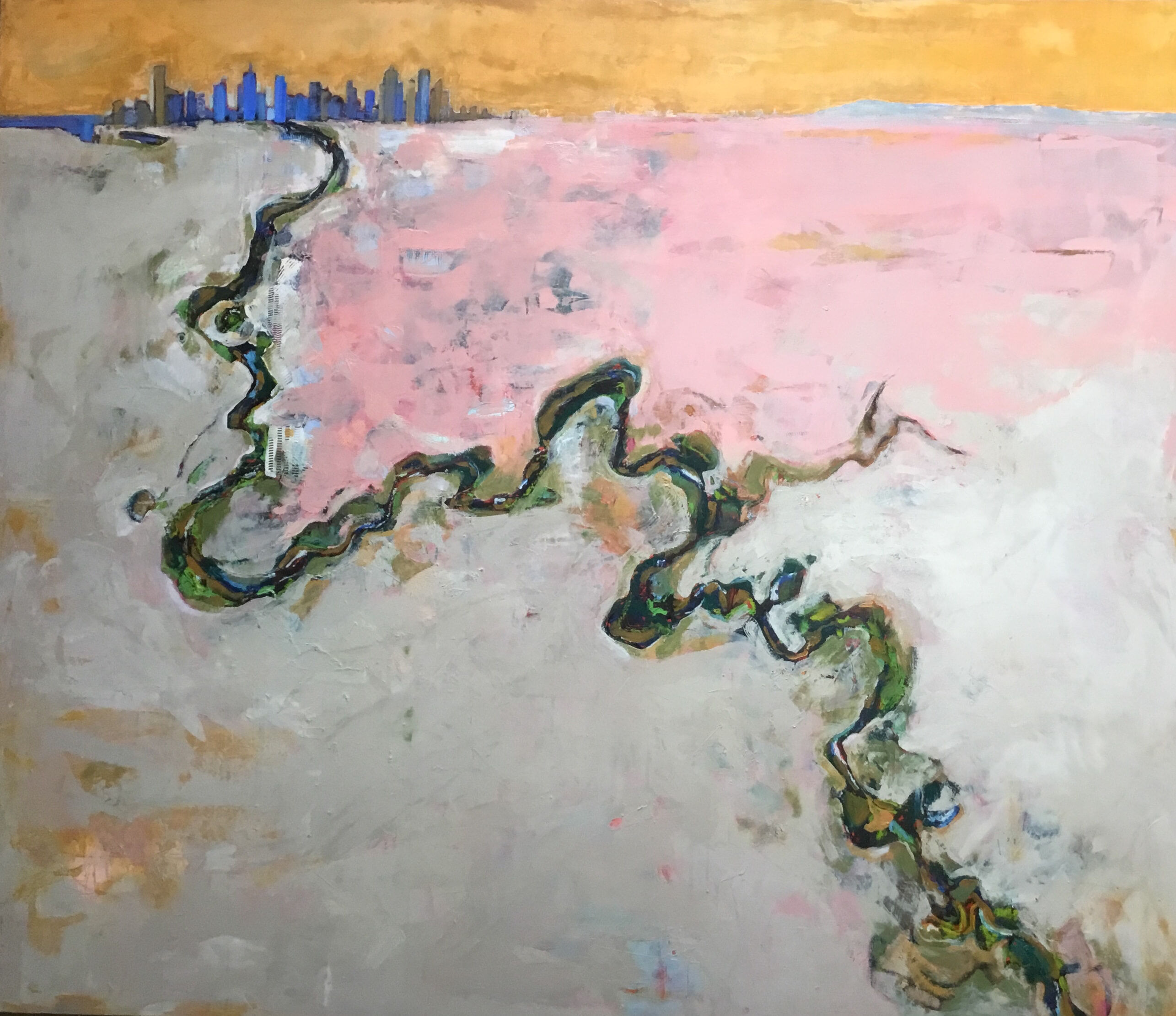 08_TILE_LATEST_Soul of the Yarra, oil by Bronwen Hunt