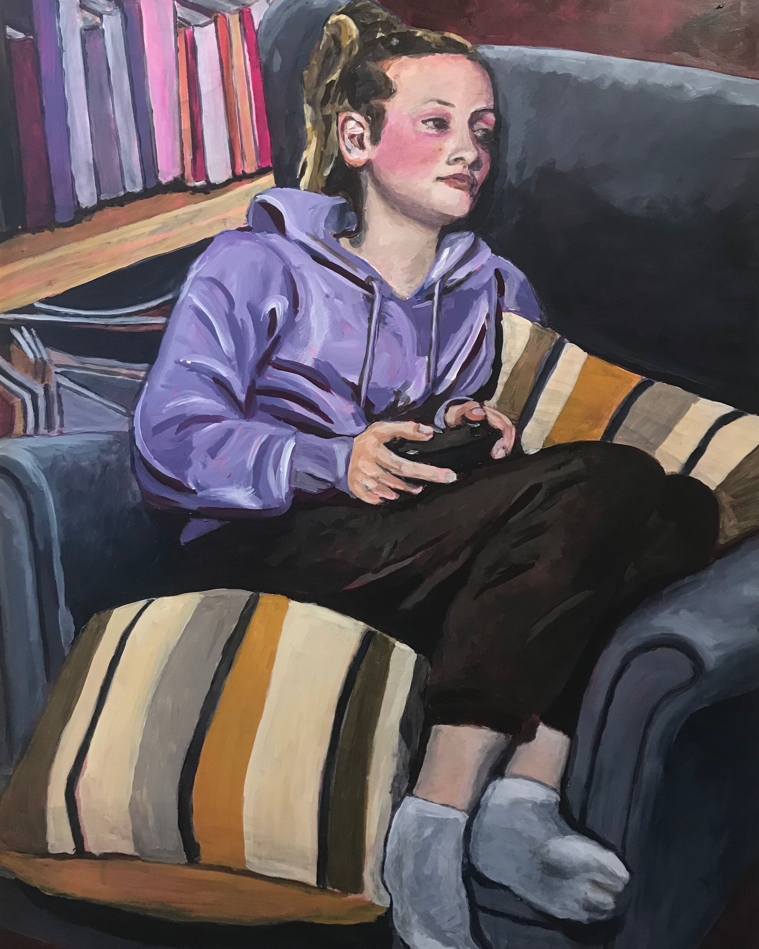 Gamer Girl by Phill Roberts-Norma Bull Winner 2023