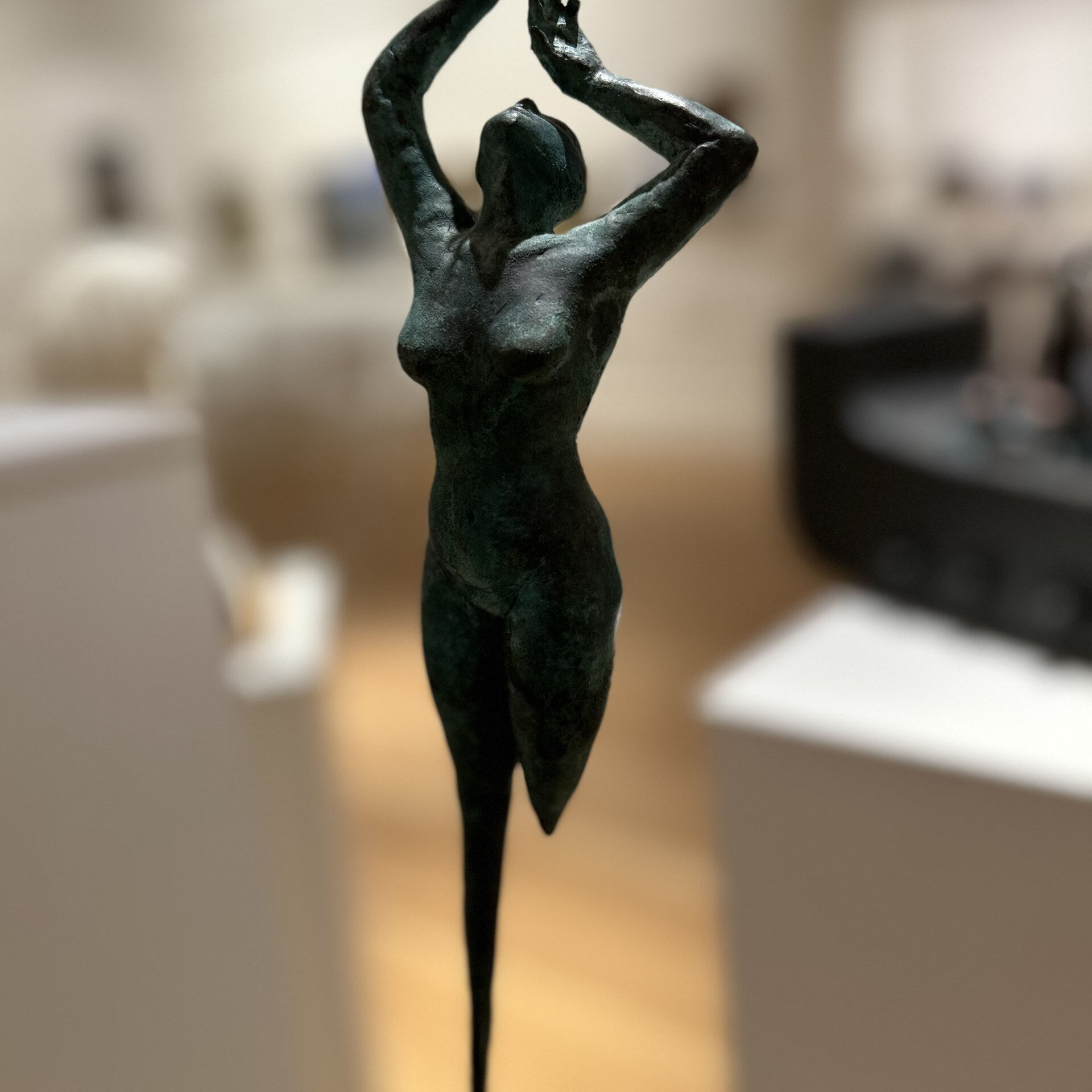 Sculpture Winner_D'Arcy Rouillard, Ascending, Bronze, $3000, #116
