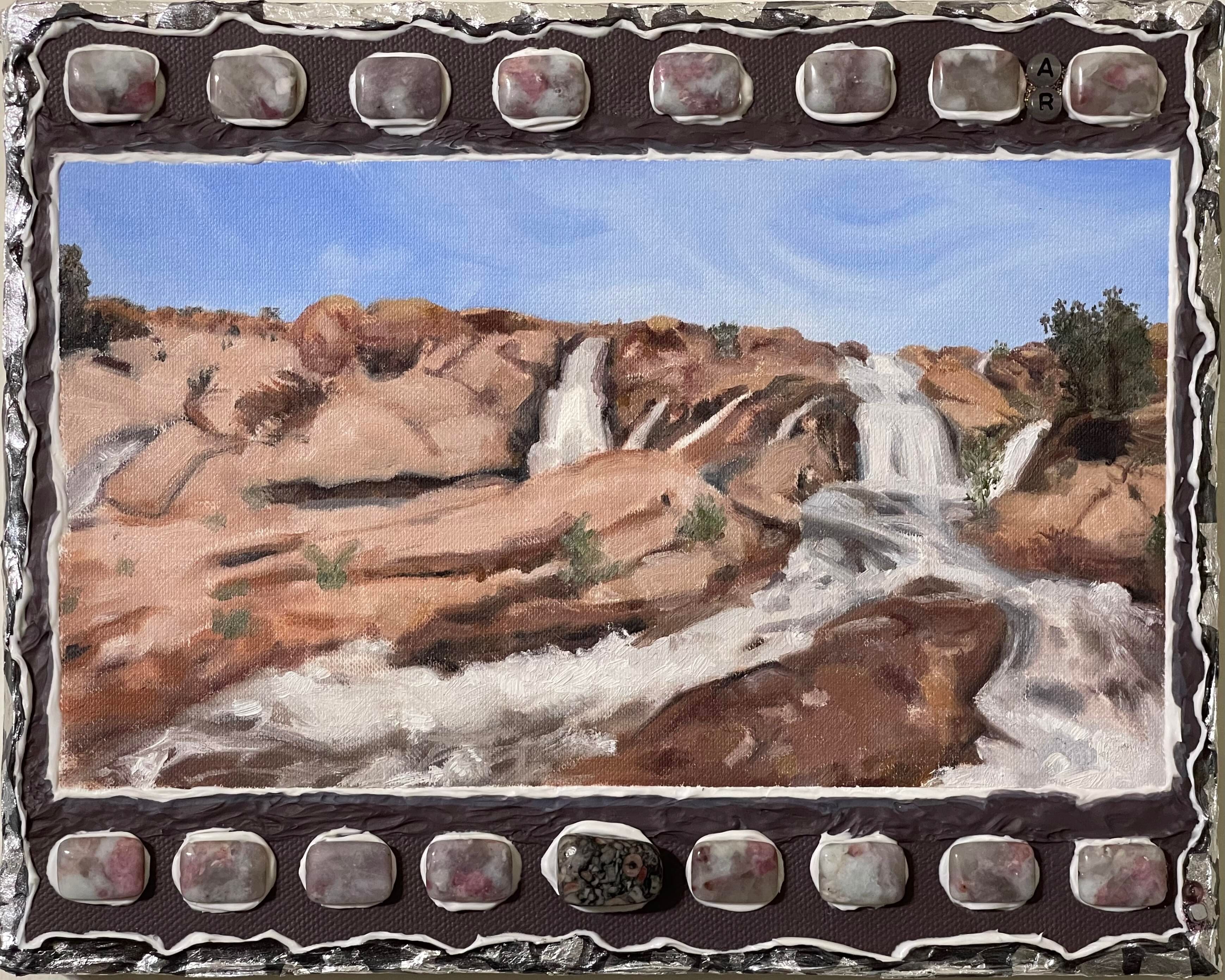 Waterfall, Gunlock State Park Utah by Ann Ravenshield Hero Pic
