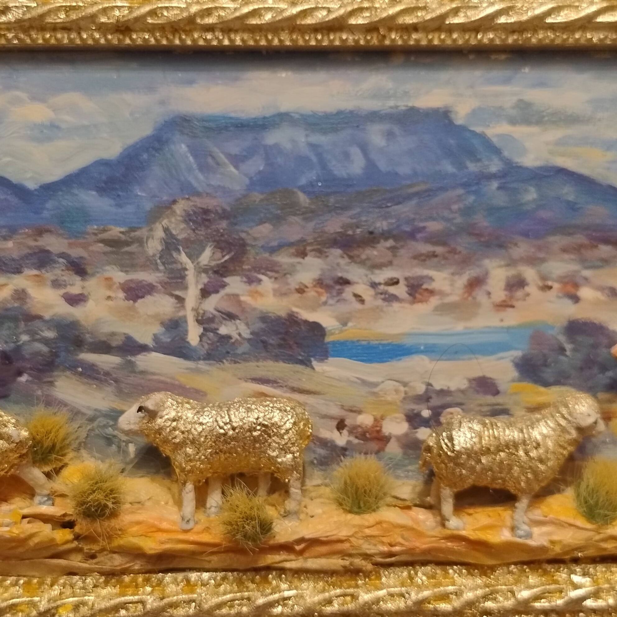 Land of the very Golden Fleece (homage to Streeton) (Edit)