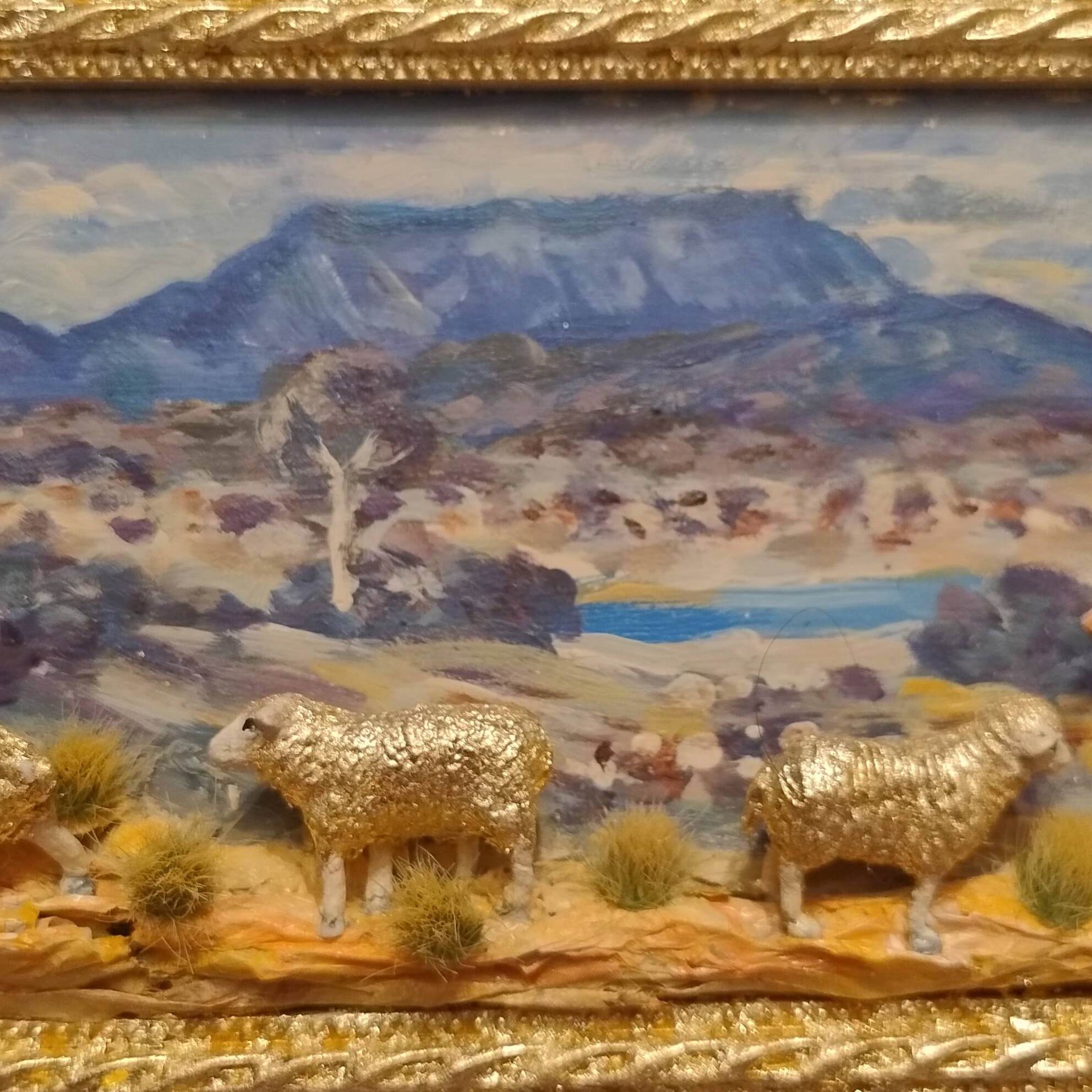 Land of the very Golden Fleece (homage to Streeton) (Edit)