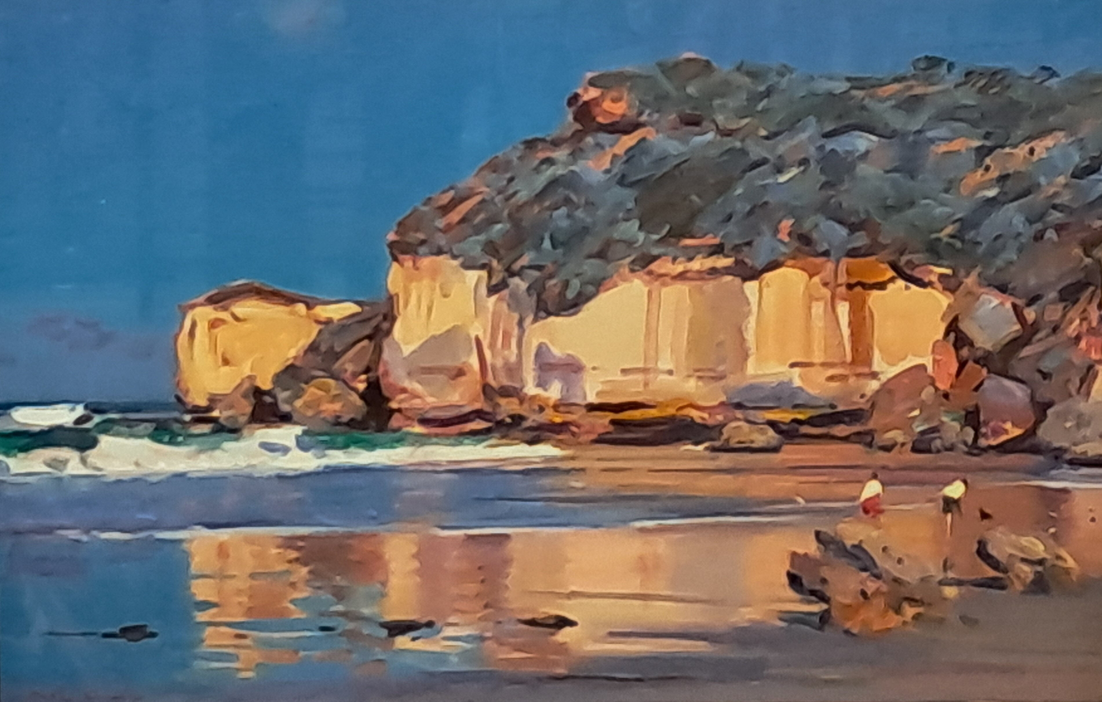 Peter Smales 1315 Childers Cove Colours Peterborough 50x75cms $3850