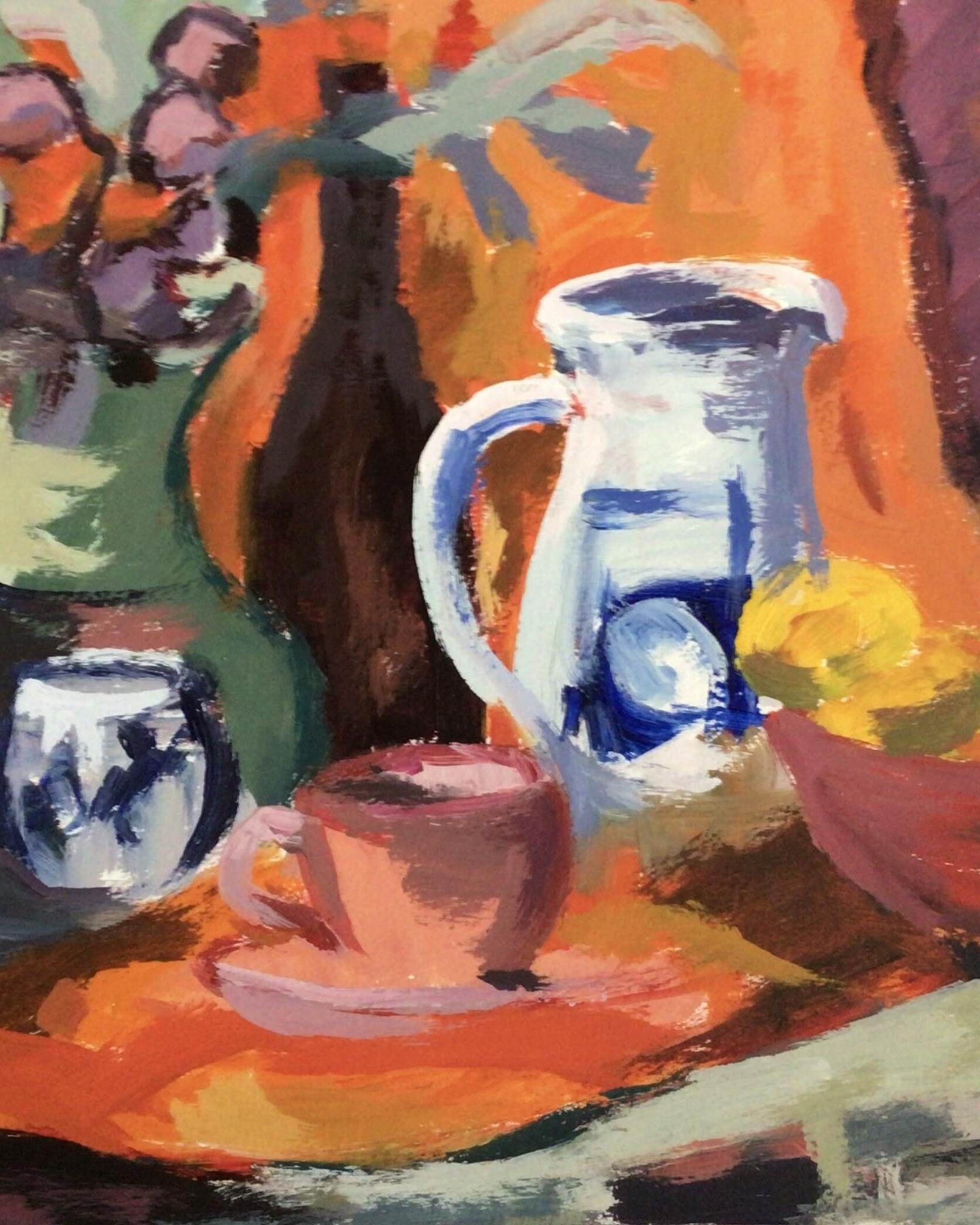 Still life with jug 
