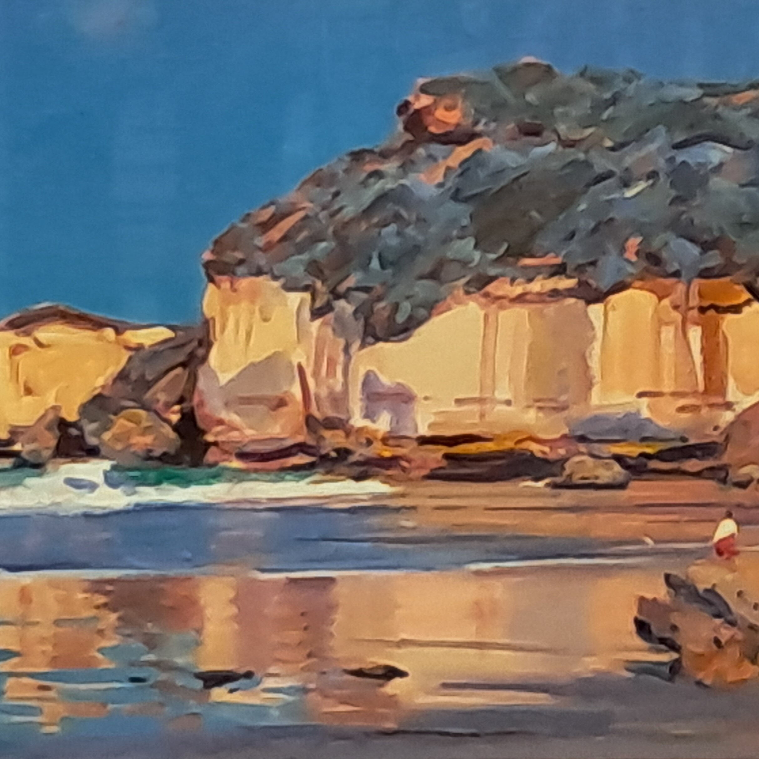 Peter Smales 1315 Childers Cove Colours Peterborough 50x75cms $3850