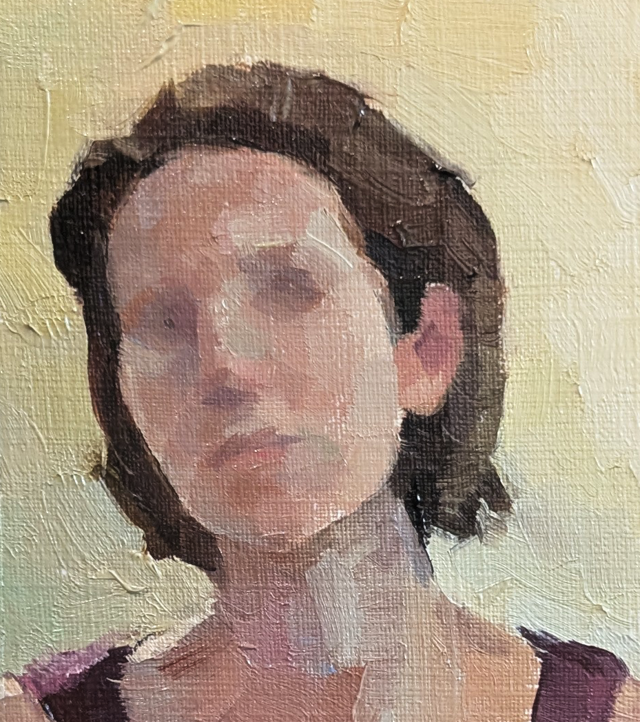 Lucy Maddox portrait study oct 2024