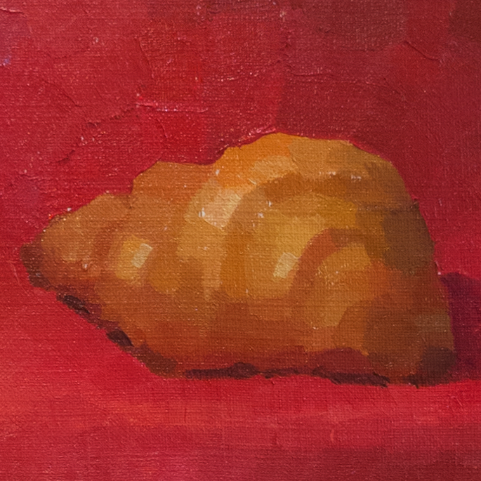 Lucy Maddox Red Croissant Study