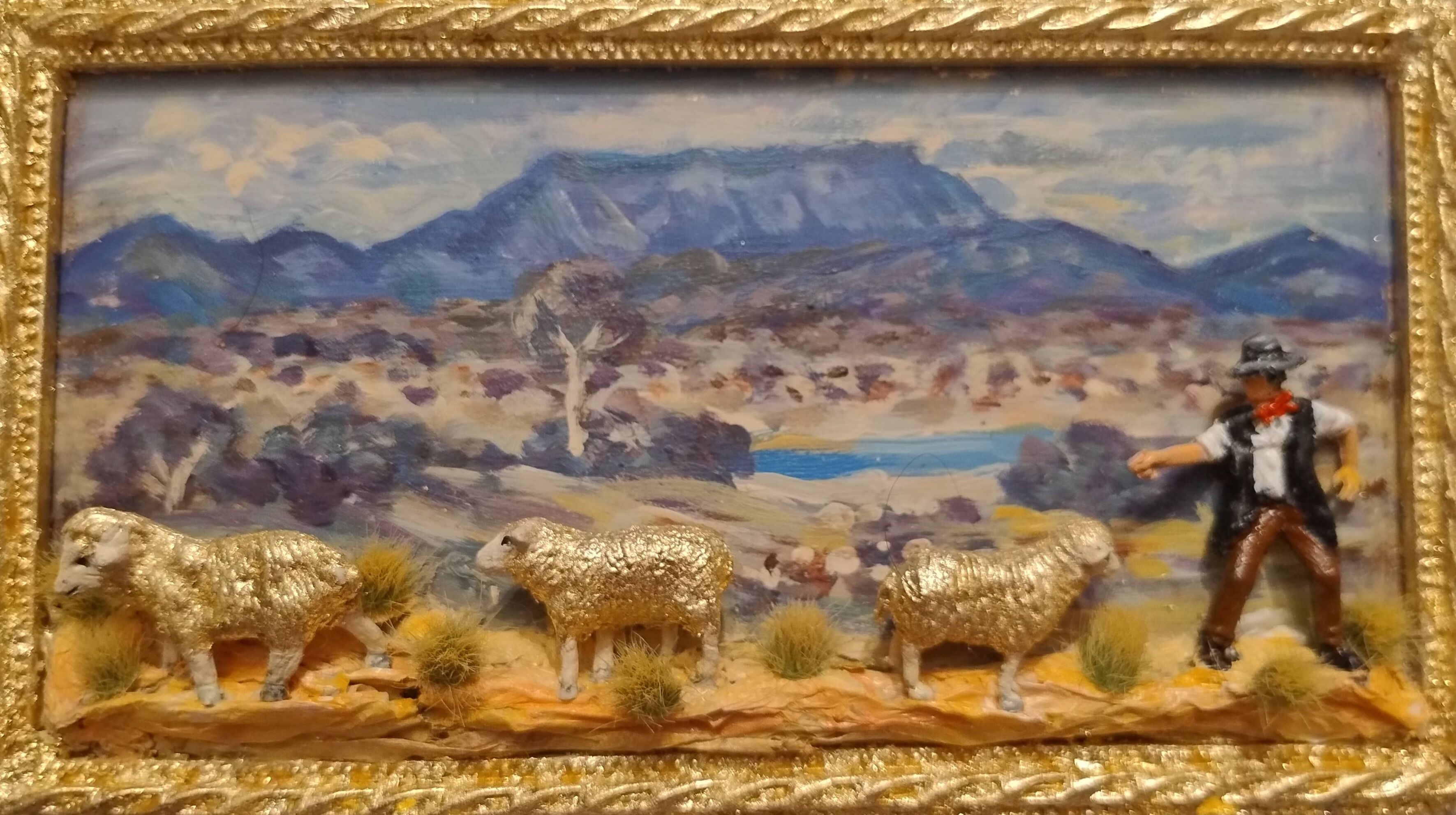 Land of the very Golden Fleece (homage to Streeton) (Edit)