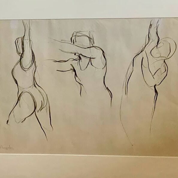 Artist - Joseph Luczynski Title - The Three Minute Pose Medium - Charcoal on paper Price - NFS.jpg