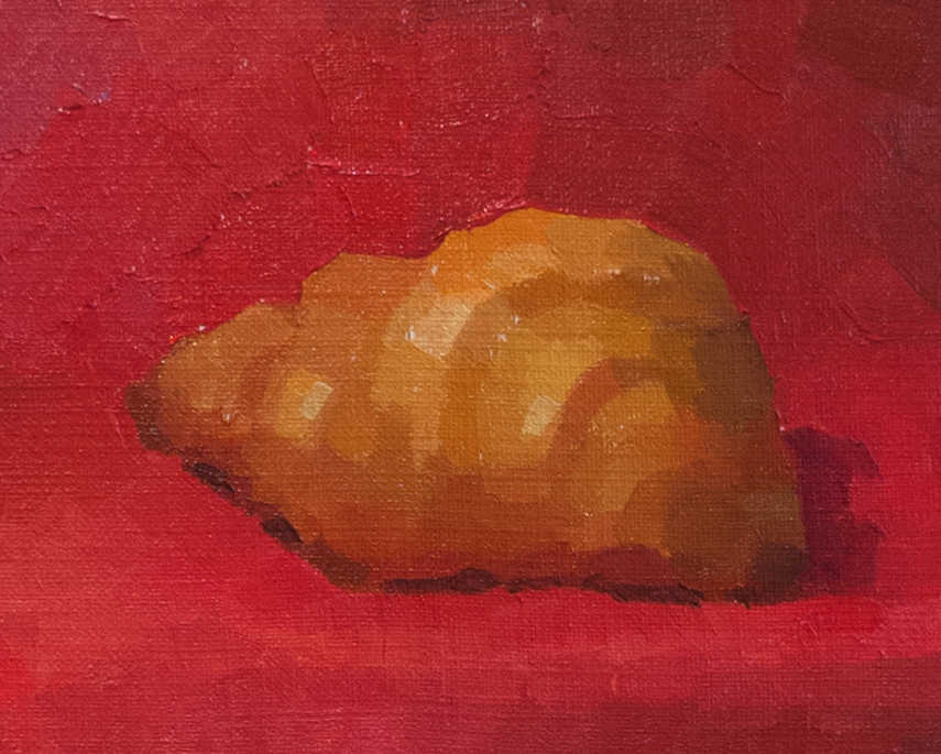 Lucy Maddox Red Croissant Study