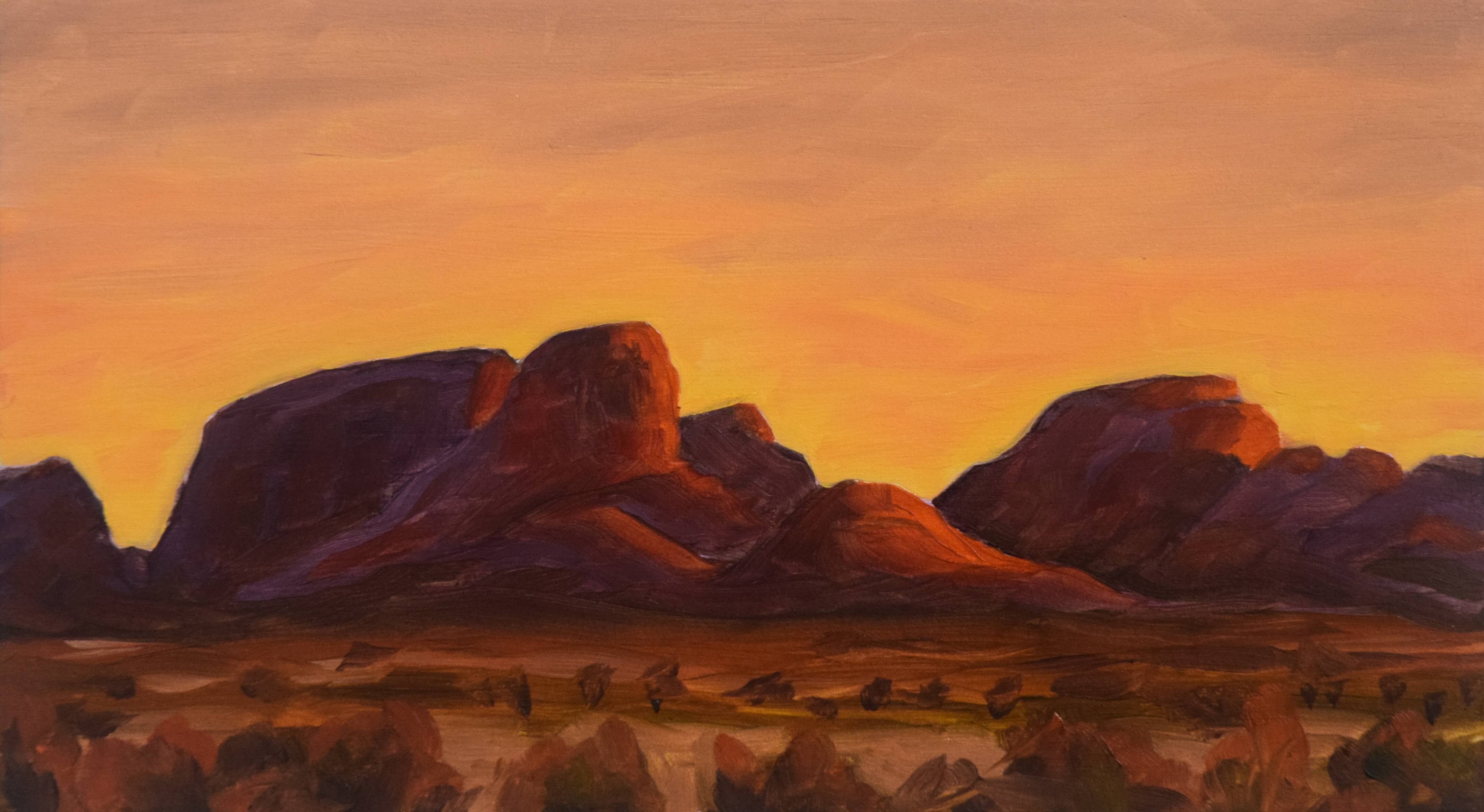 First Light at Kata Tjuṯa