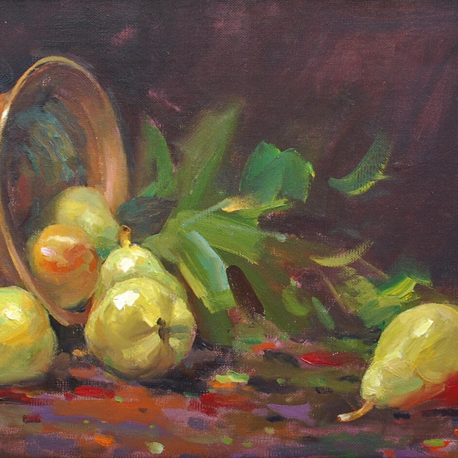 2022_Keming Shen_Pears 44cm x 28cm_Workshop Promo