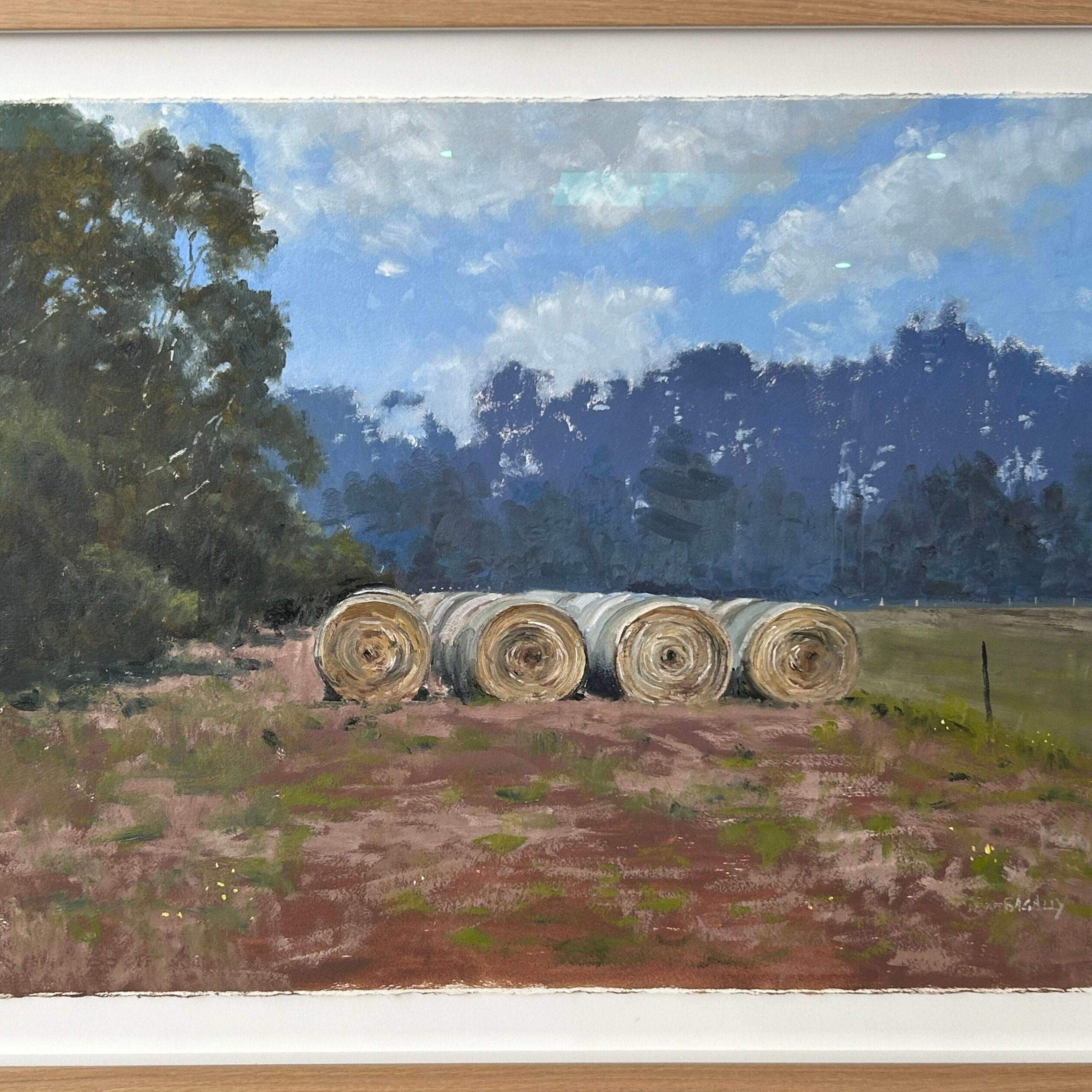 Pastoral in Oil Framed.jpg