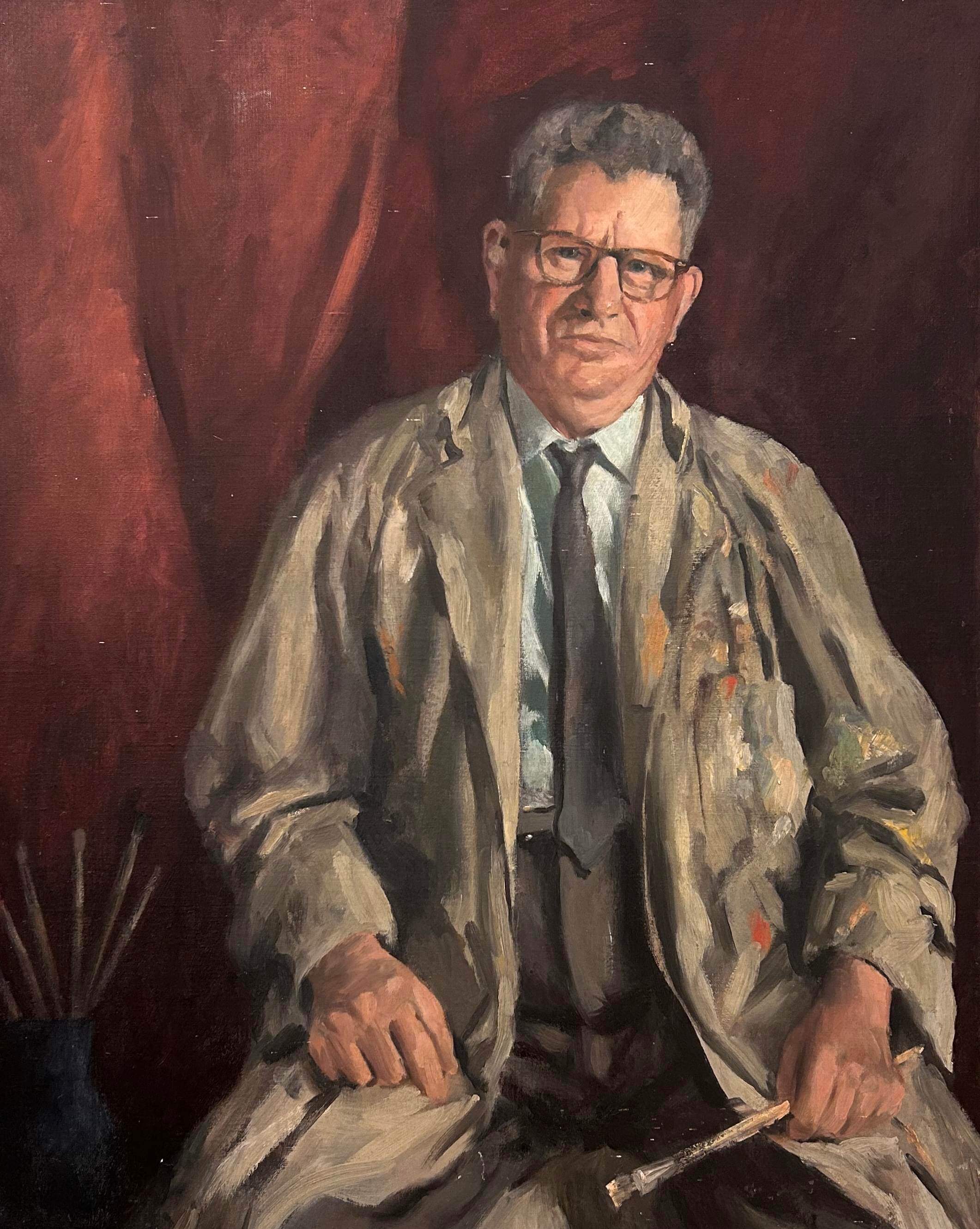 Portrait of George Colville-Donald James Gray Cameron-Permanent Collection