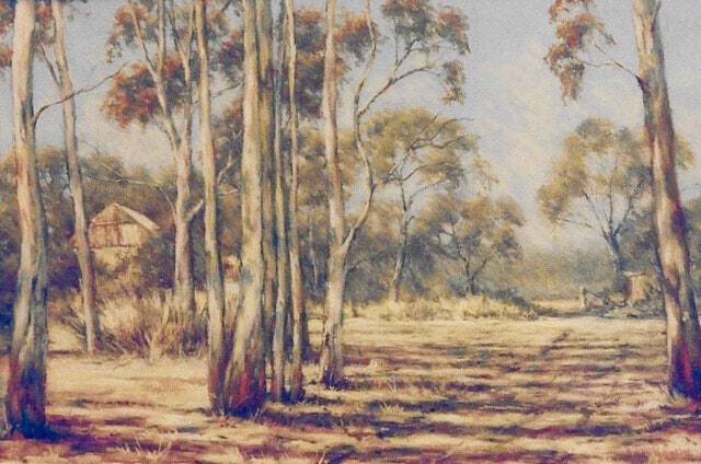 Gums Echuca  -   Pastel