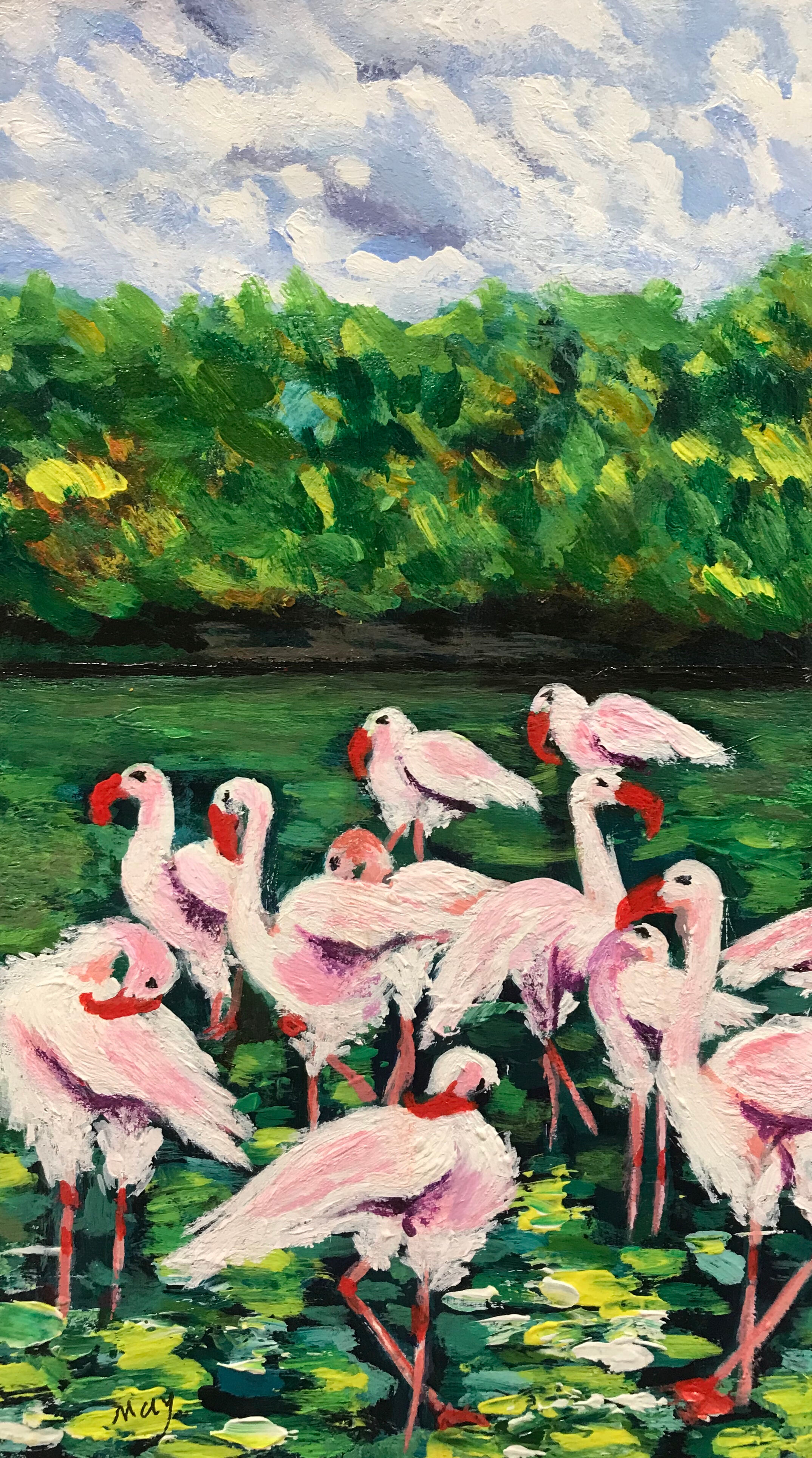 Flamingoes