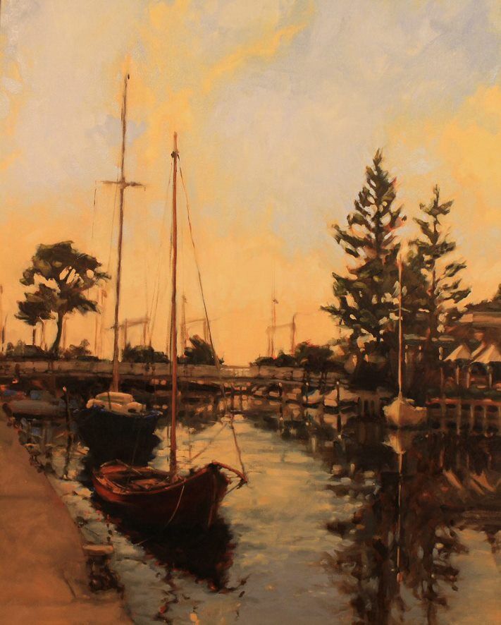 'Morning Light Mordialloc' by Jennifer Fyfe, Winner 2015