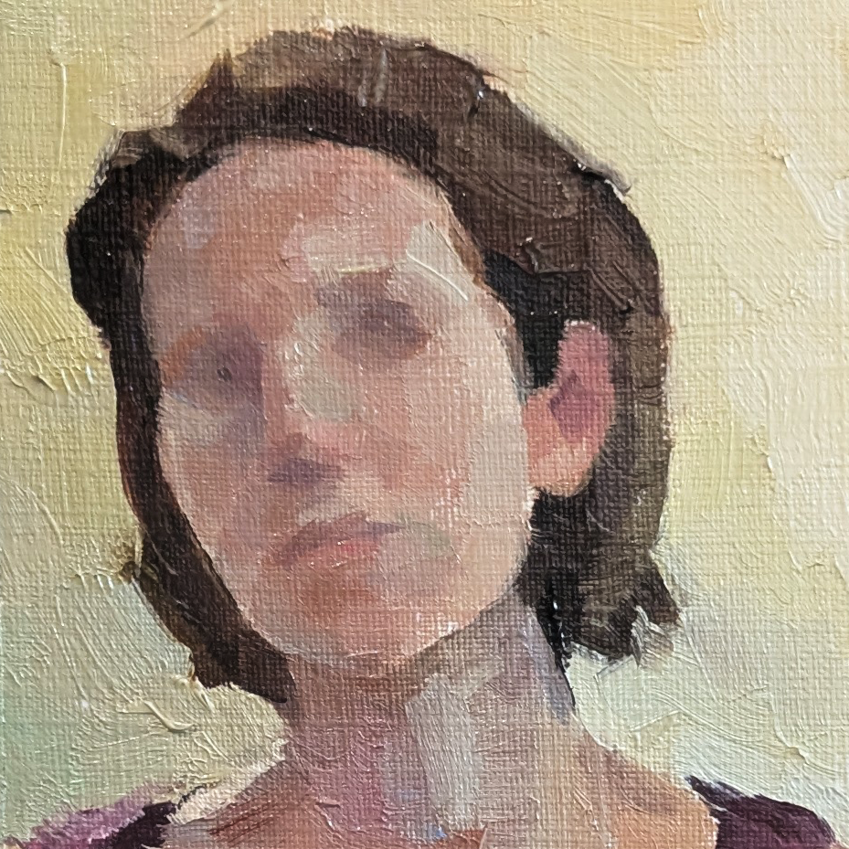 Lucy Maddox portrait study oct 2024