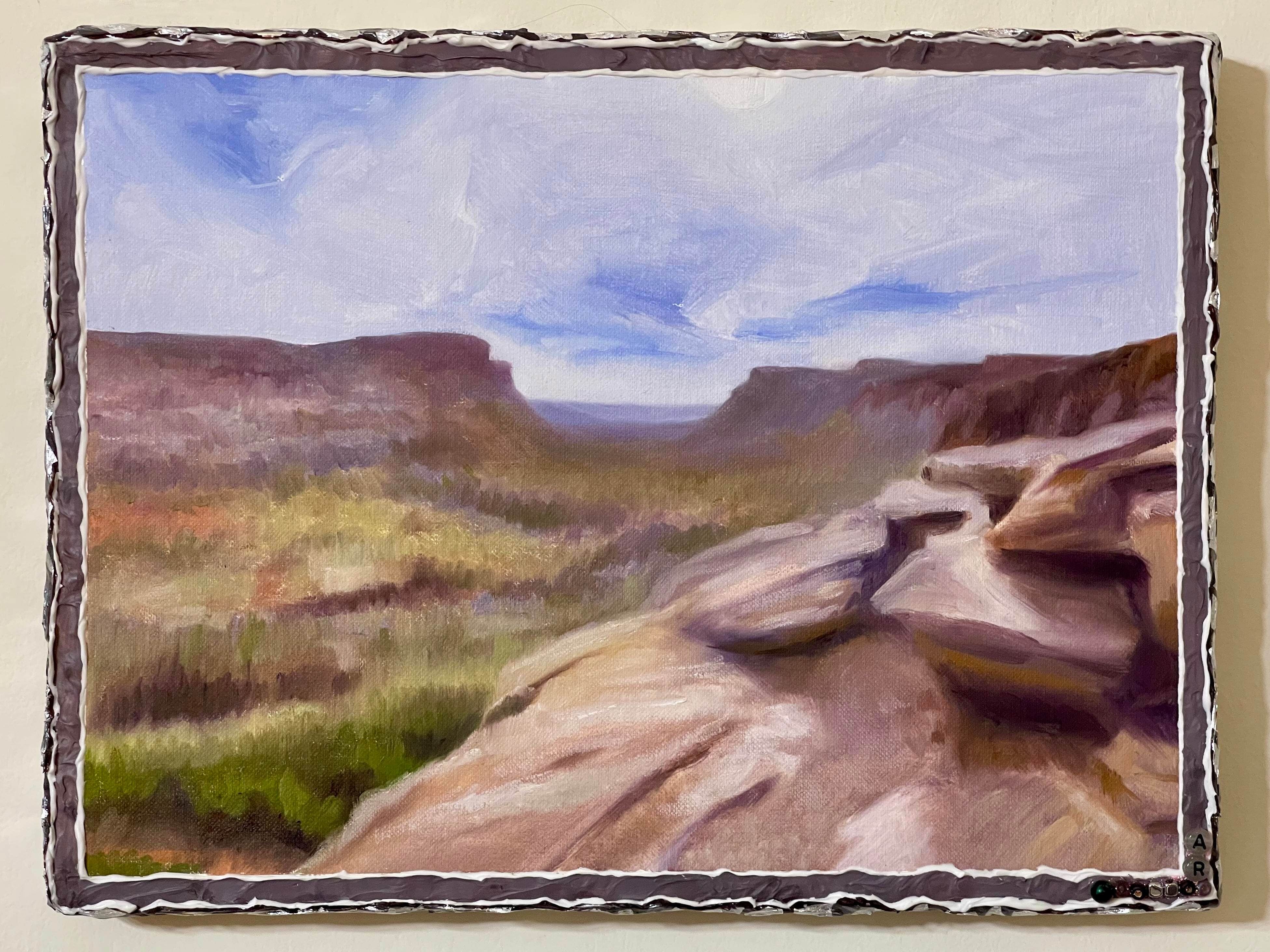 Twilight Utah Desert Vista in Early Spring 2