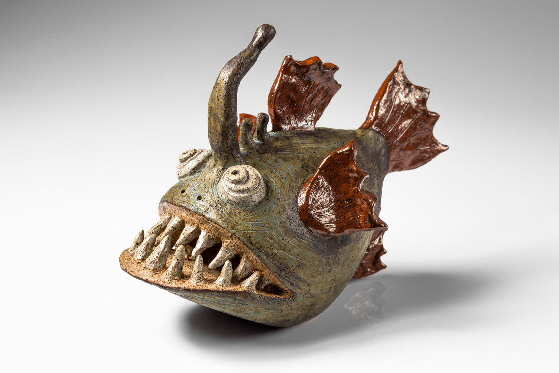 Lorraine Meinke—Freida, Raku Stoneware & Glazes, $350_Highly Commended 2021_ImageByMatthewStanton