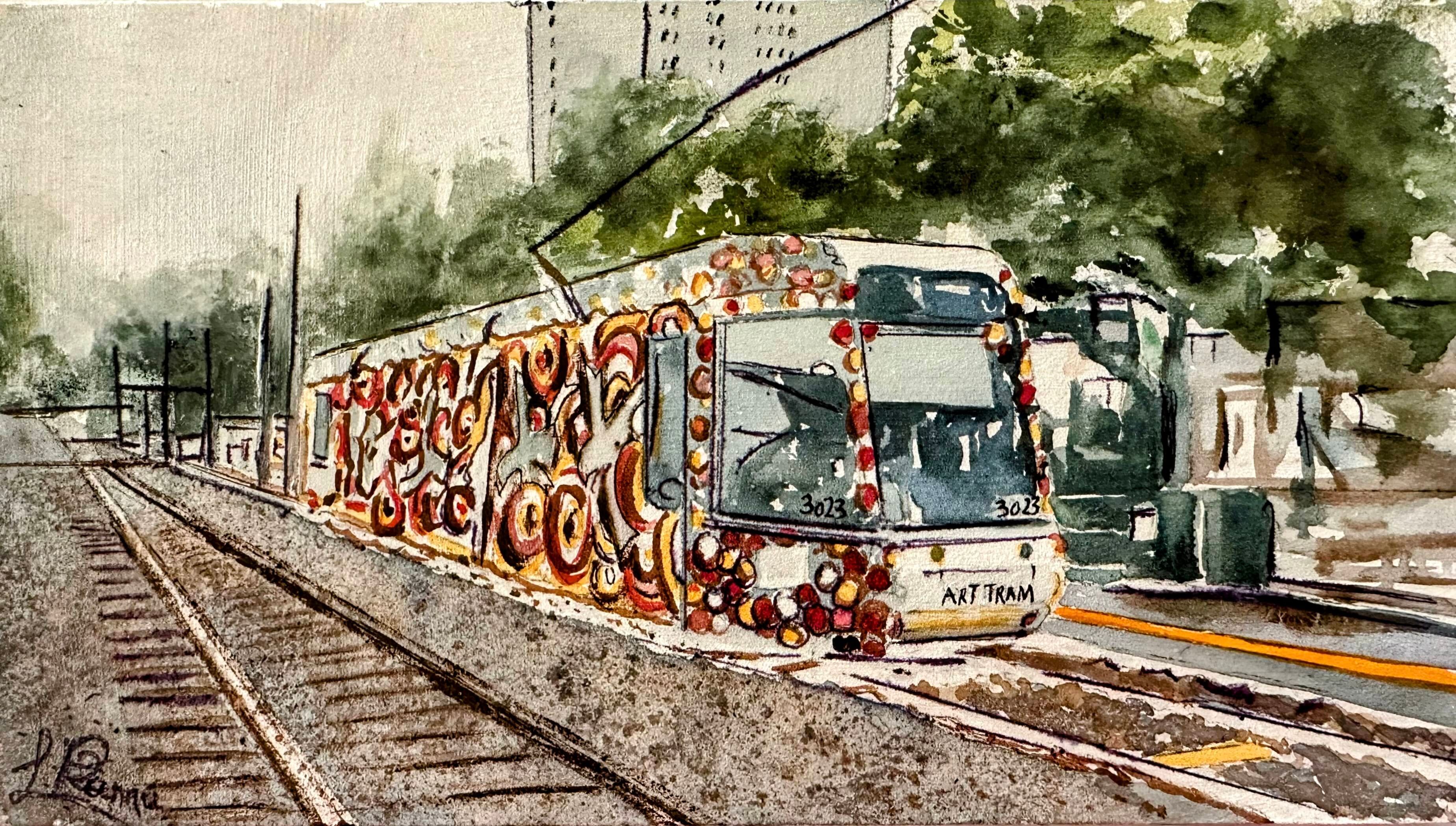 Art tram