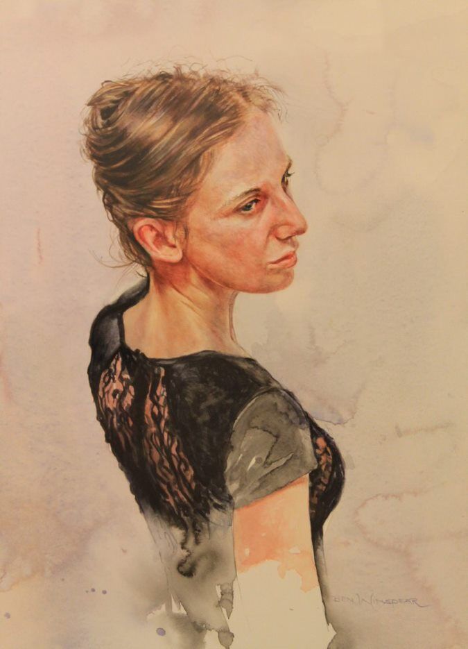 'Emily in a Black Dress,' by Ben Winspear, Winner 2015