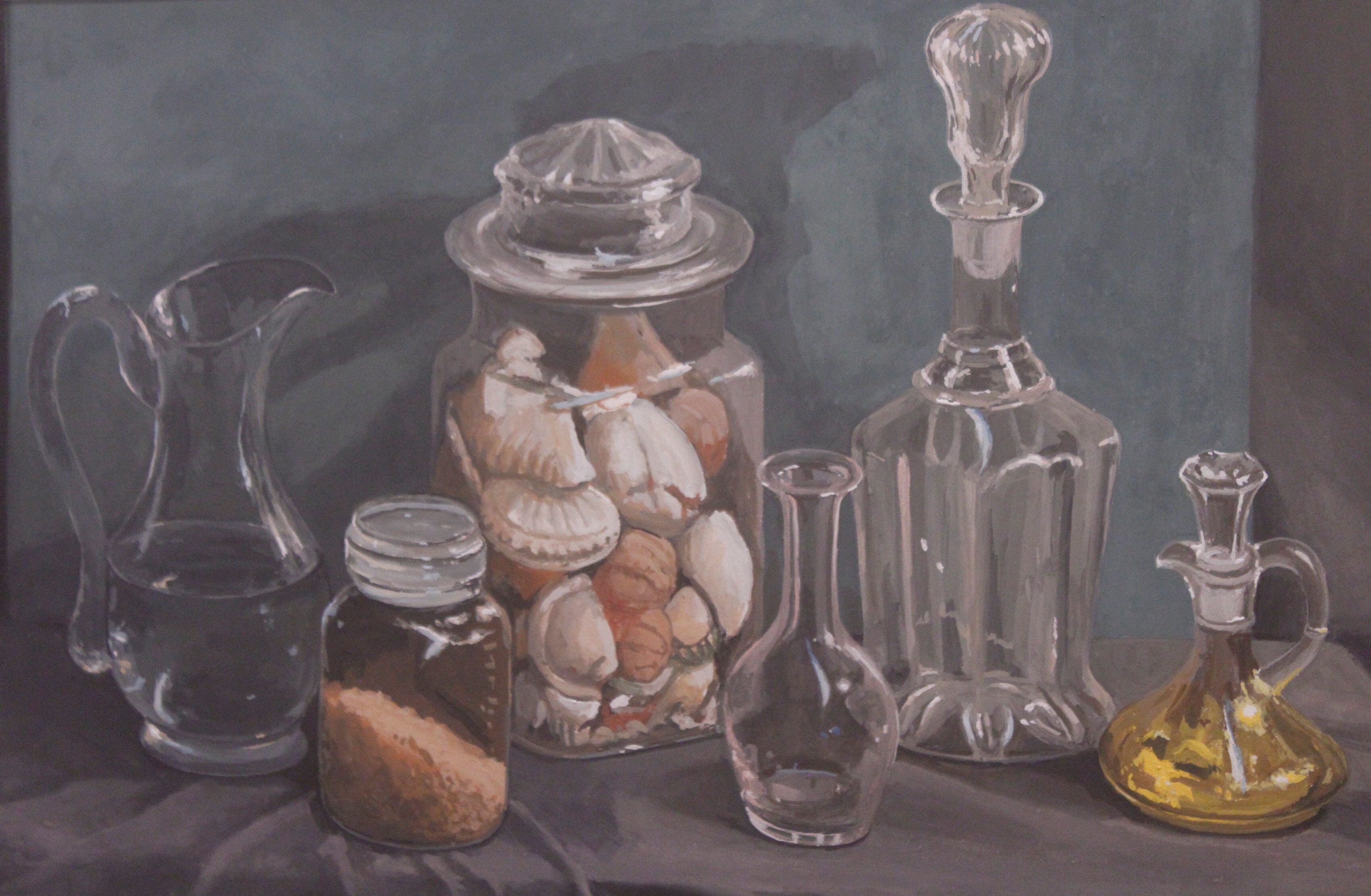 32a_Walter Magilton_Glass is the word_Gouache