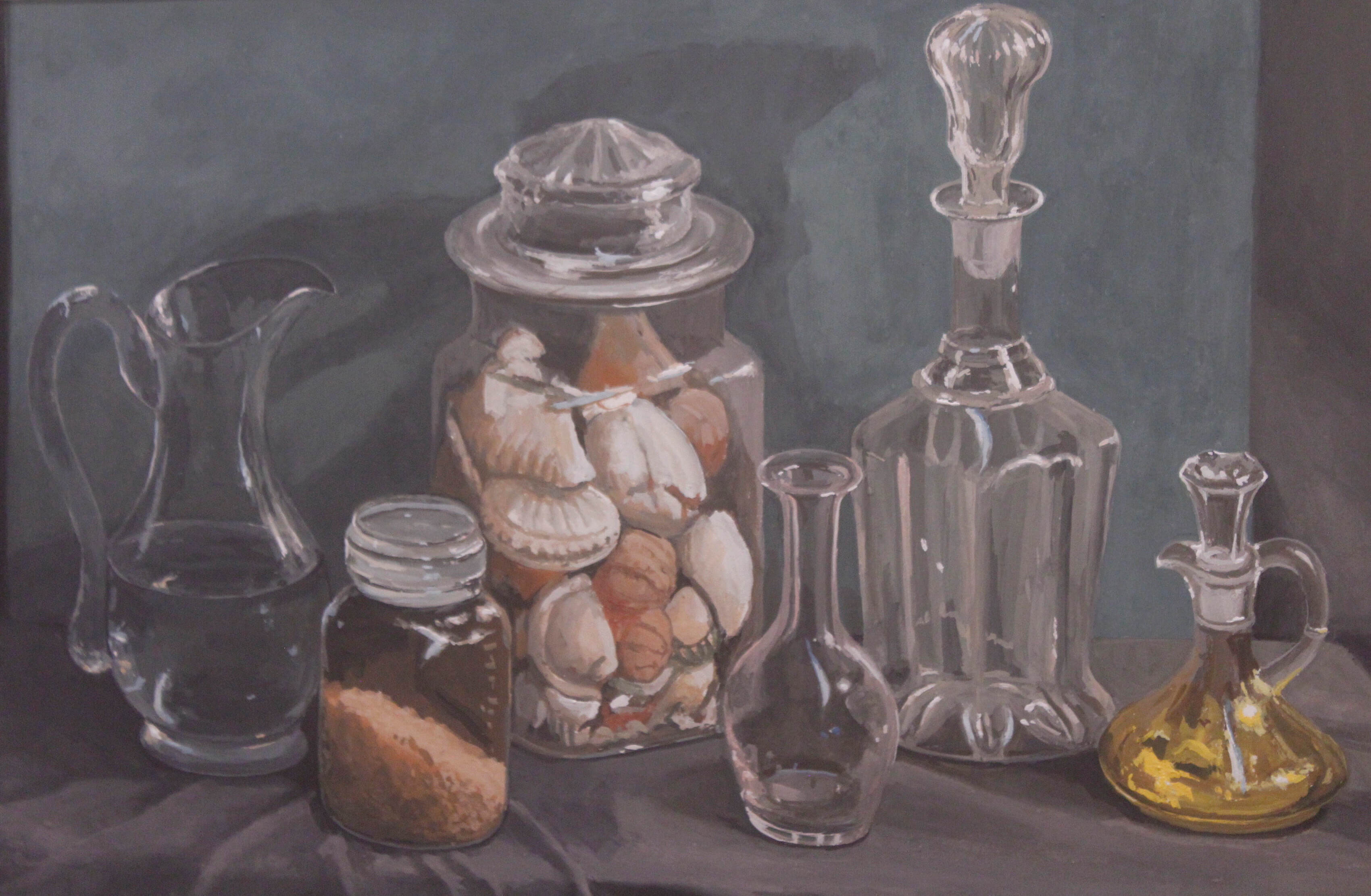 32a_Walter Magilton_Glass is the word_Gouache