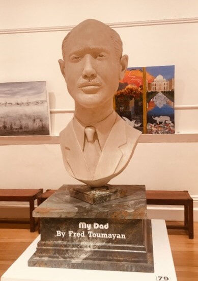 79_Fred Toumayan_My Dad_Sculpture_Clay