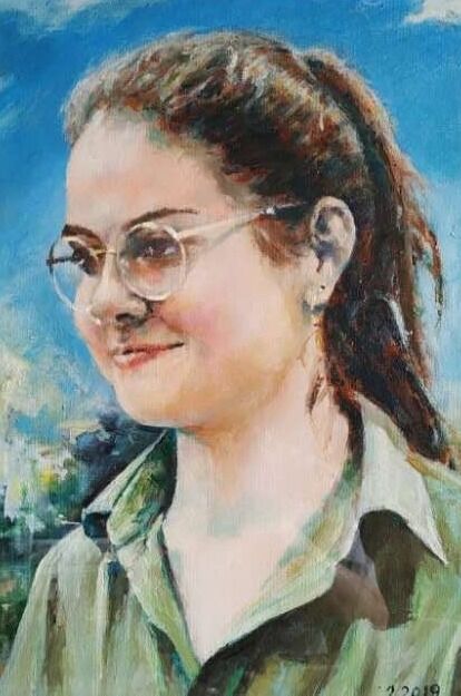 No2.Part time university student oil 24x36cm.jpg (Edit)