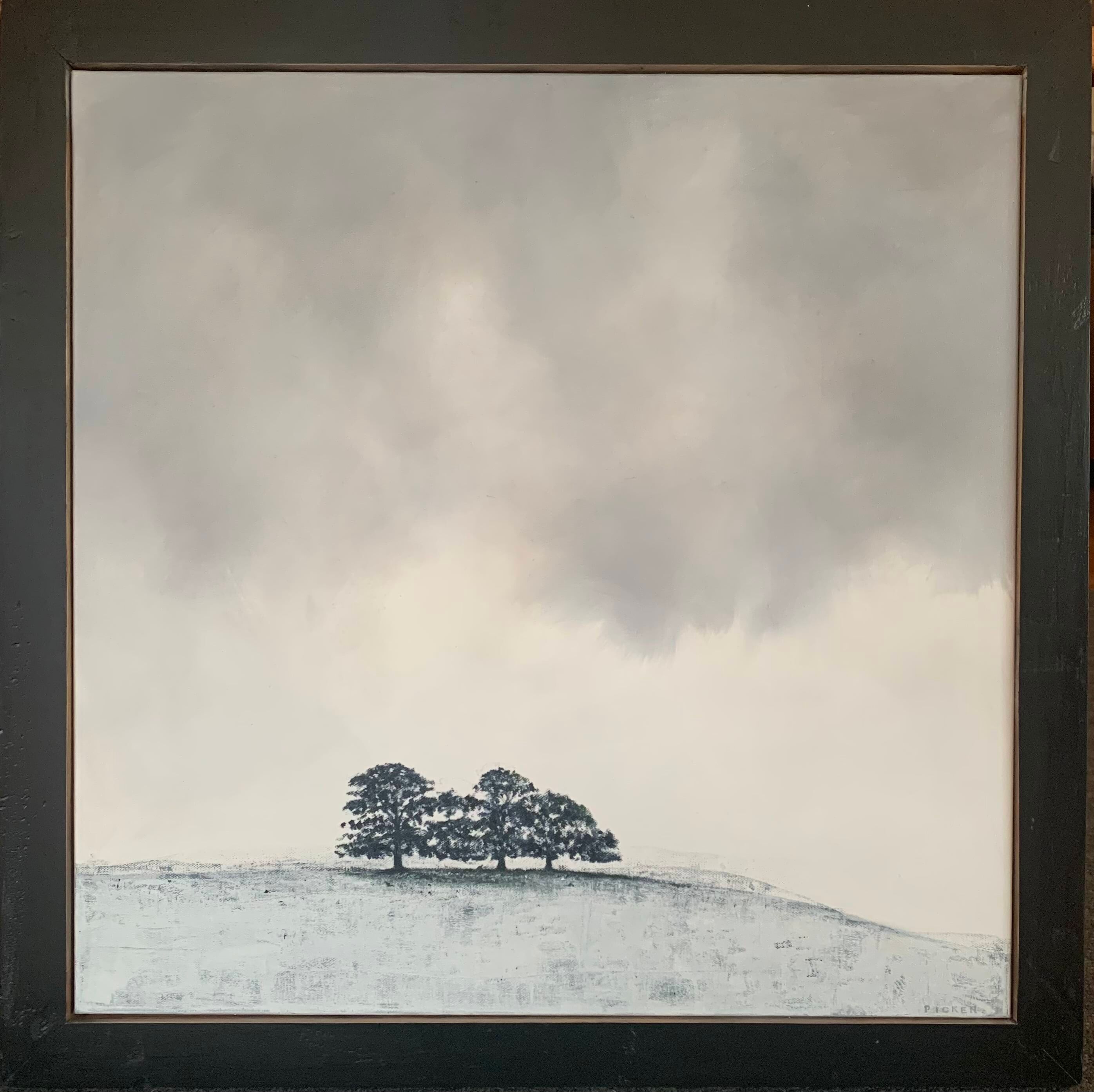 On Higher Ground Marg Picken Oil on stretched canvas framed 40 x 40cms.jpeg