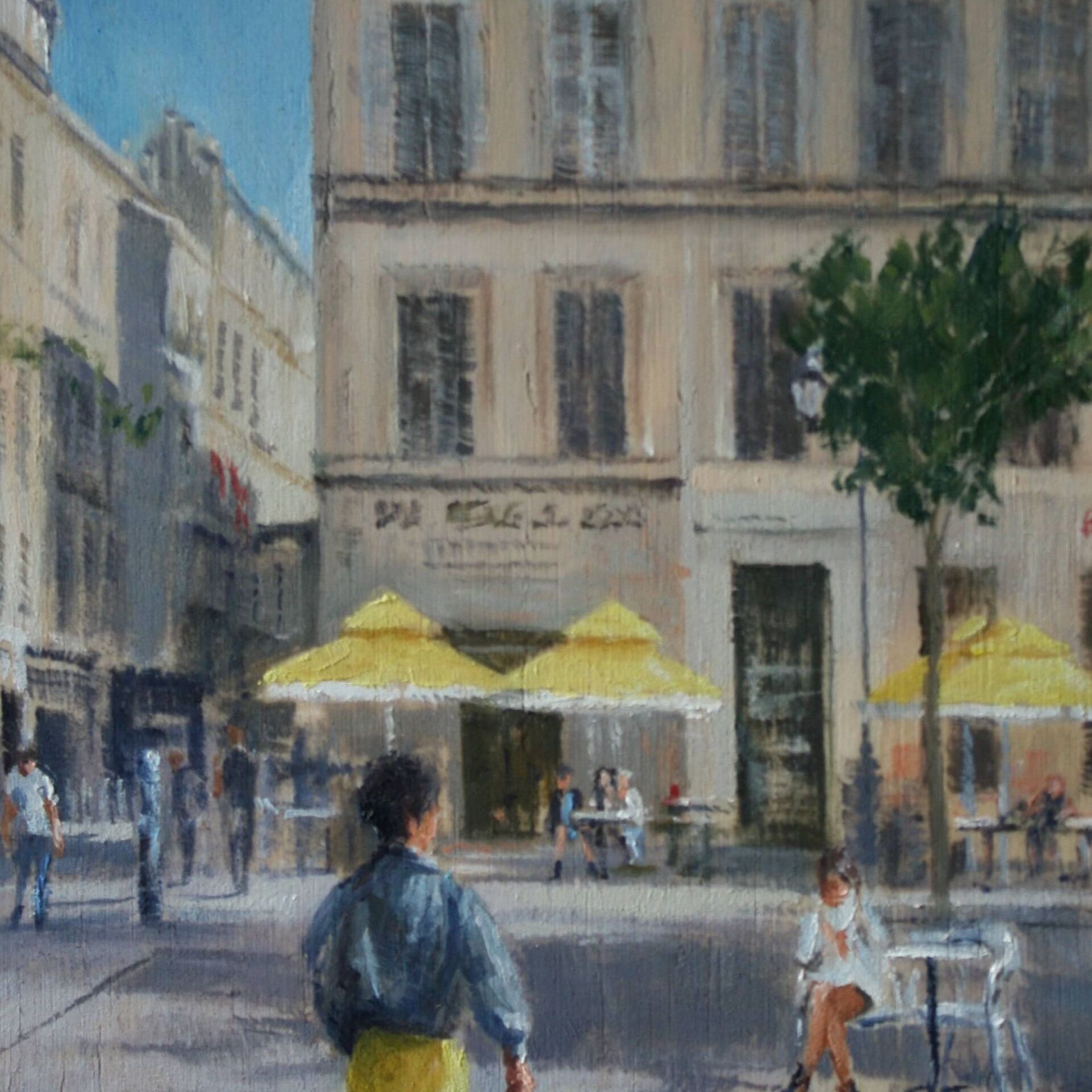 'Une jupe jaune' (Edit)