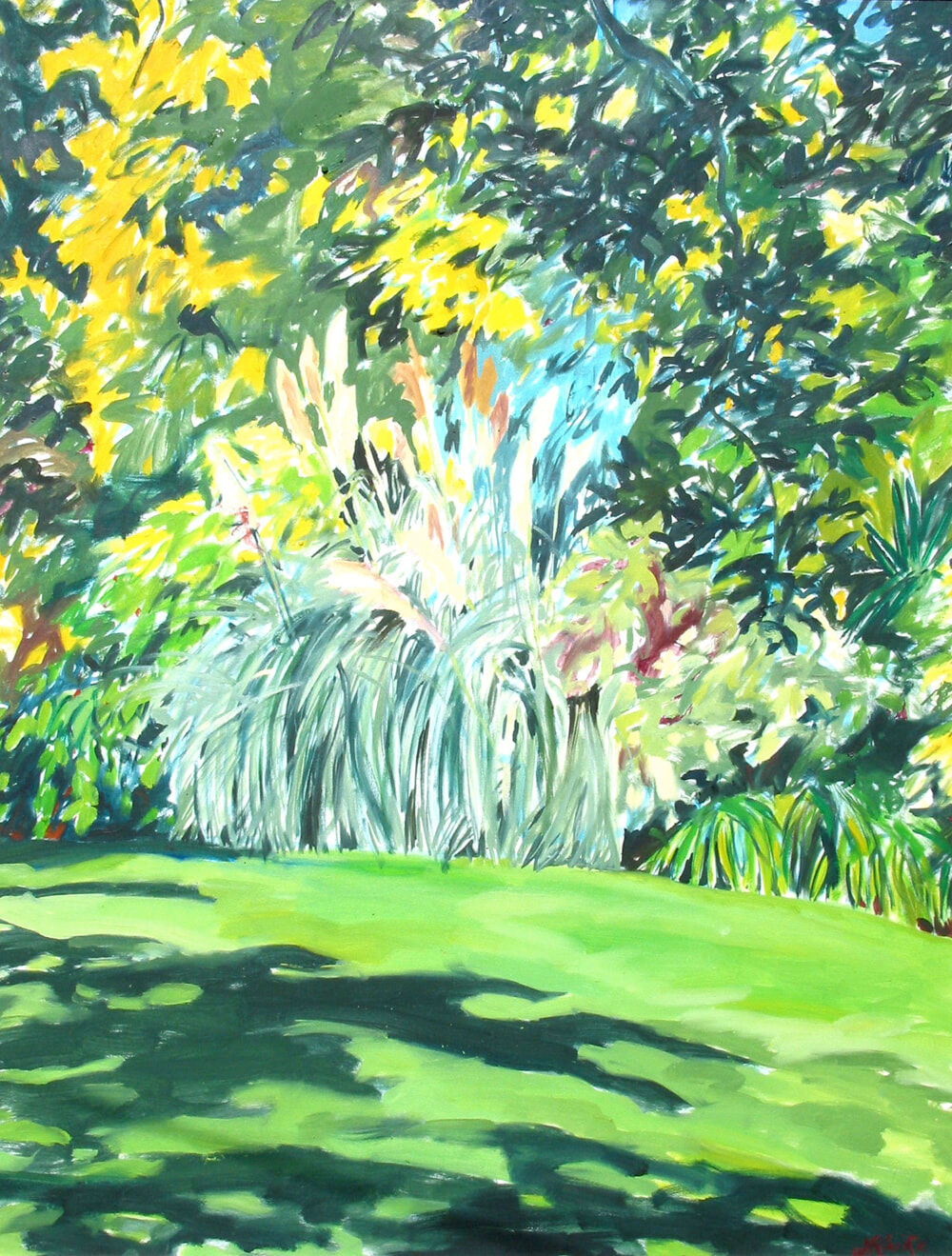 JO REITZE Royal Botanic Gardens Oil on Canvas