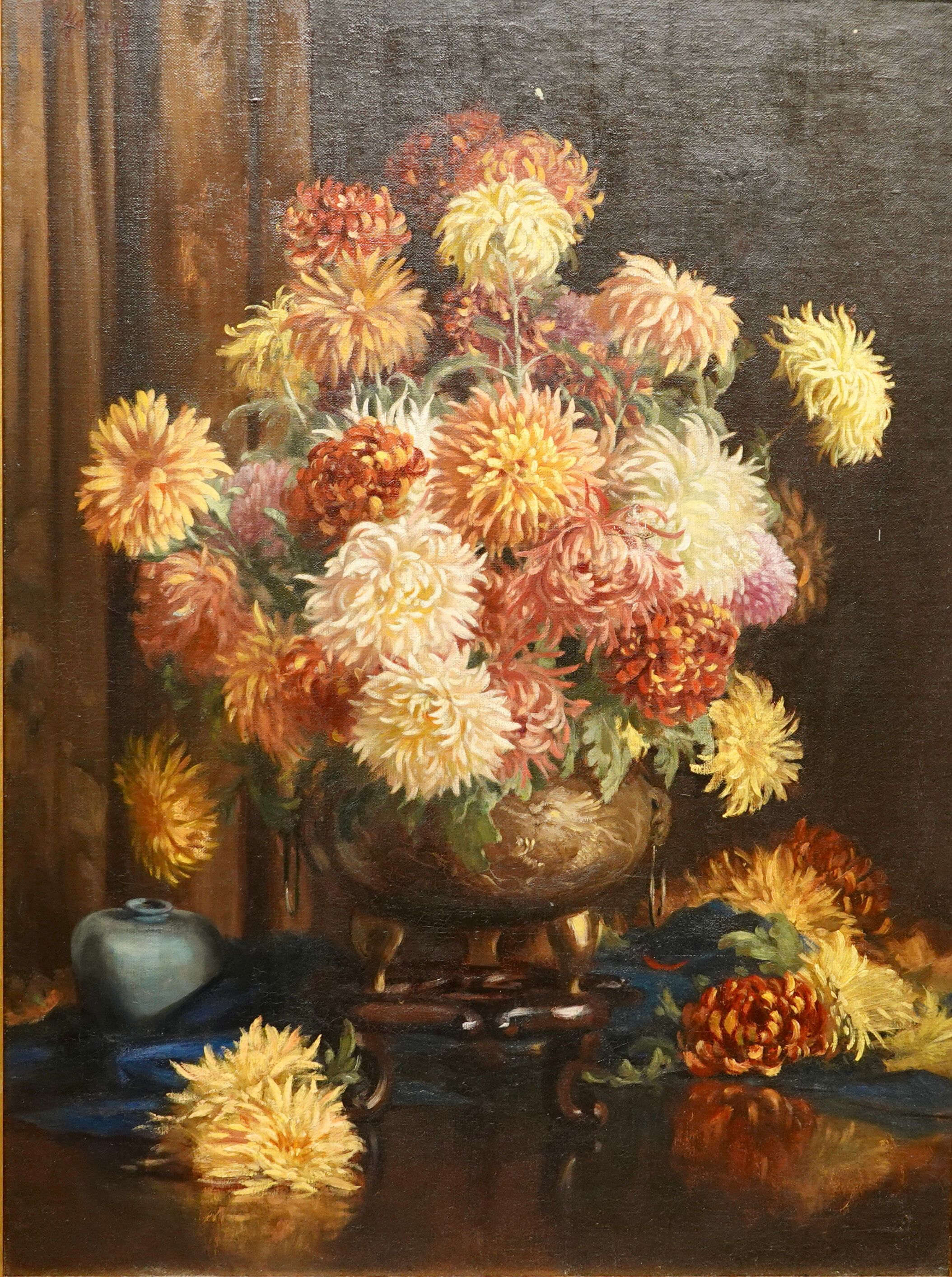 47. Carl Hampel - Still Life and Copper Pot