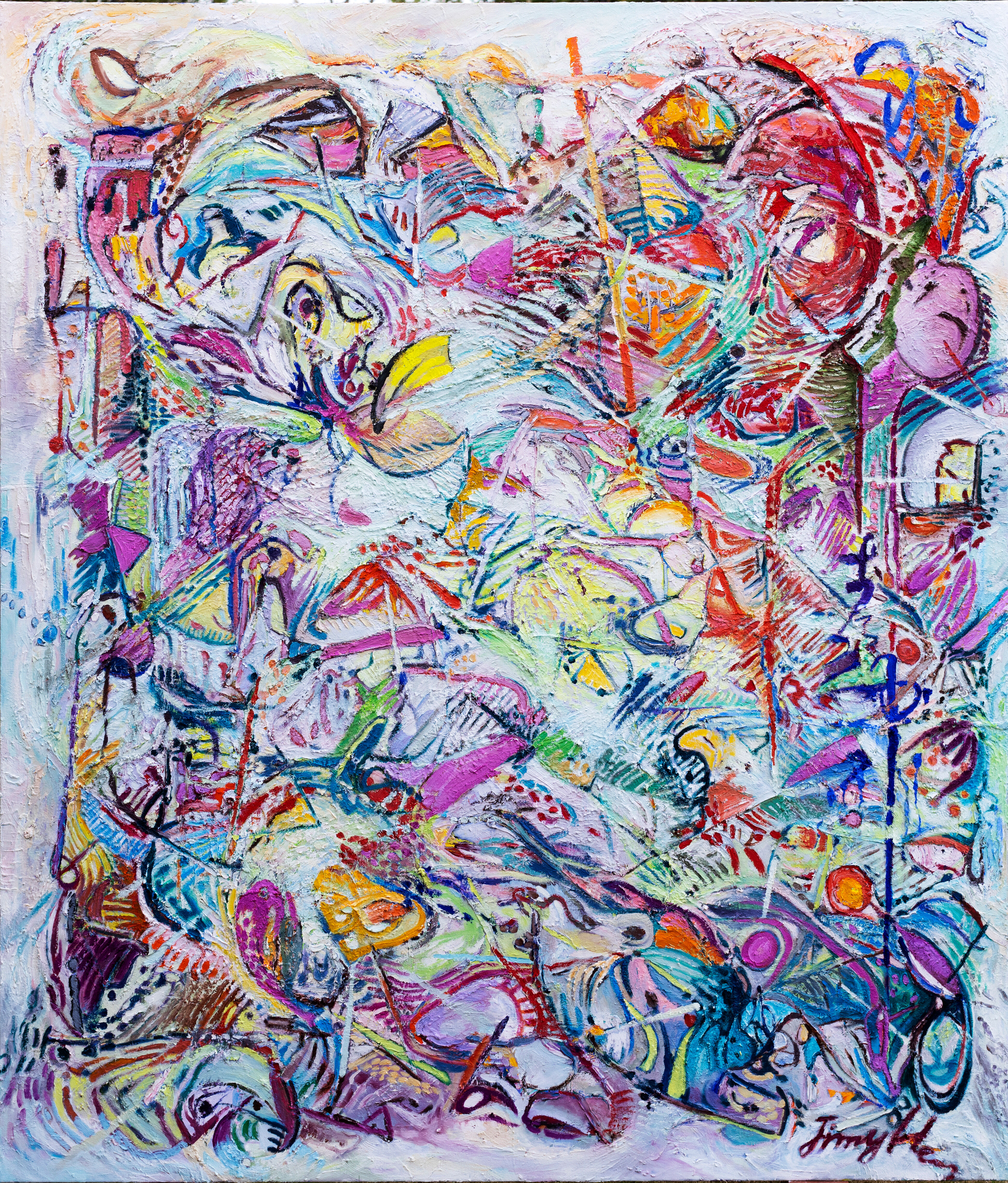 Untitled, 2022, 213 x 183cm