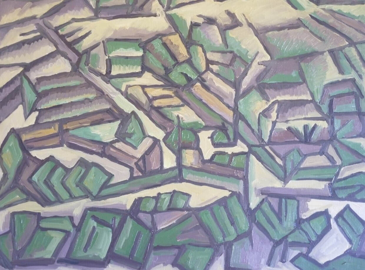 Limnos_Oil on Linen_Paul Laspagis