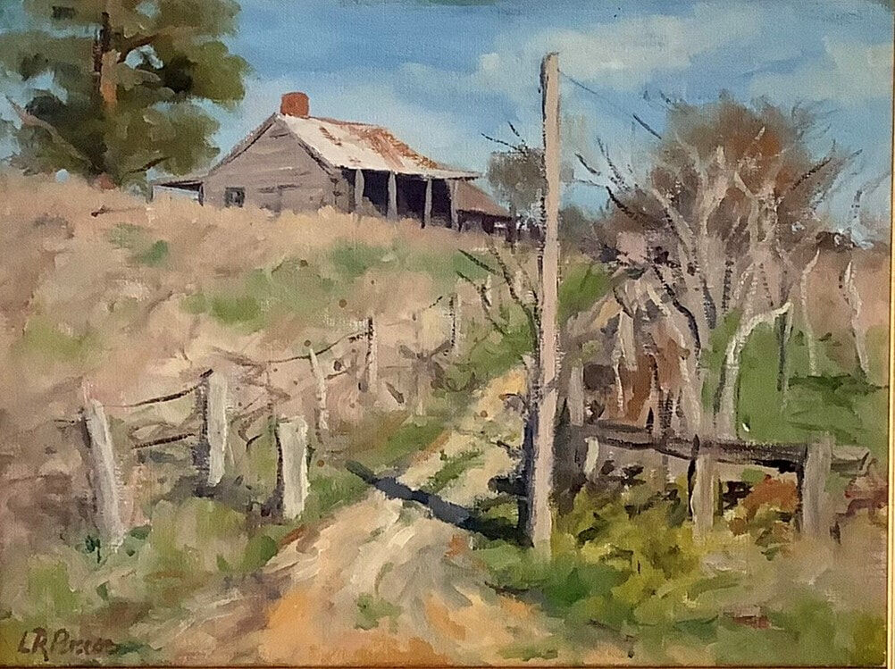 Cottles Bridge Landscape, Oil On Canvas, w52xh42