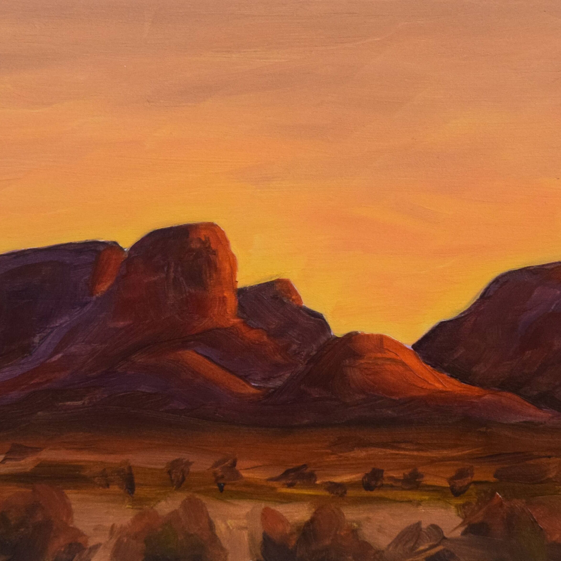 First Light at Kata Tjuṯa