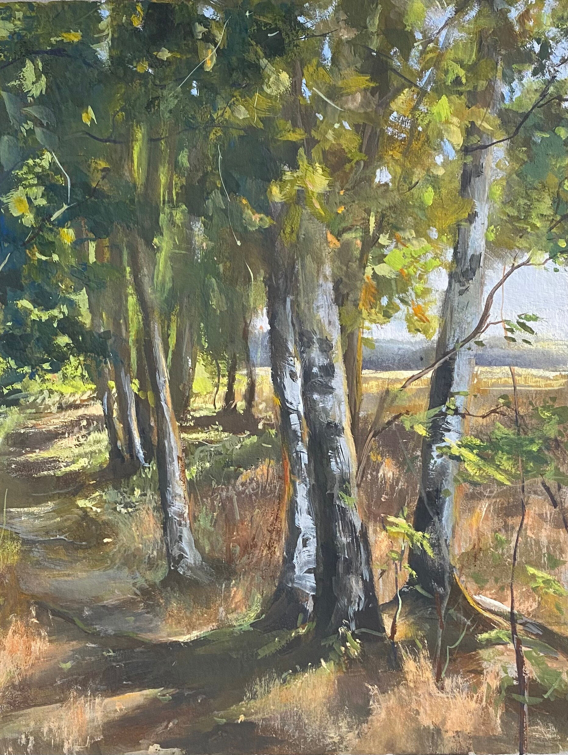 Marketa Kemp Gouache Landscape